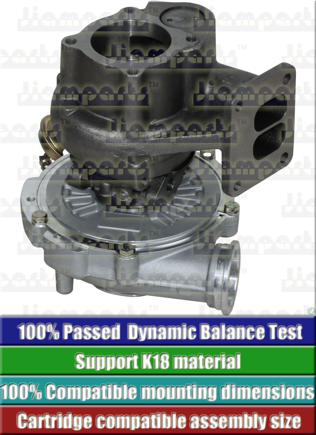 Description image:Turbocharger K27-3371OLAKE 12 90 5327-970-7150
