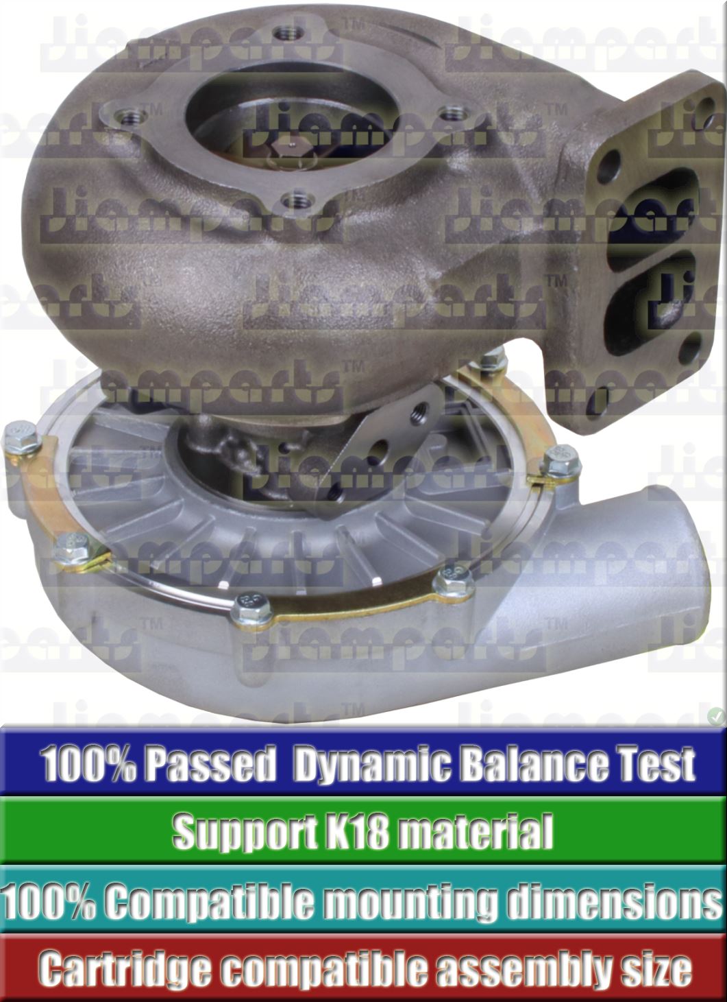 Description image:Turbocharger K27-2964MNA 17 22 5327-988-6407