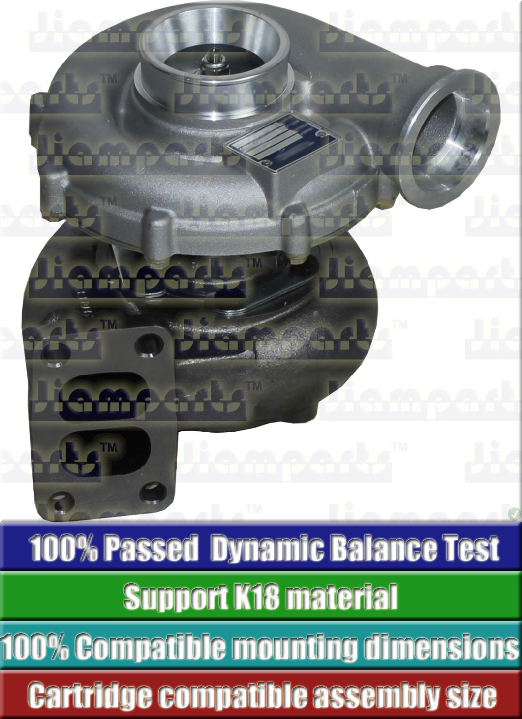 Description image:Turbocharger K27-2964MNA 11 11 5327-988-6416