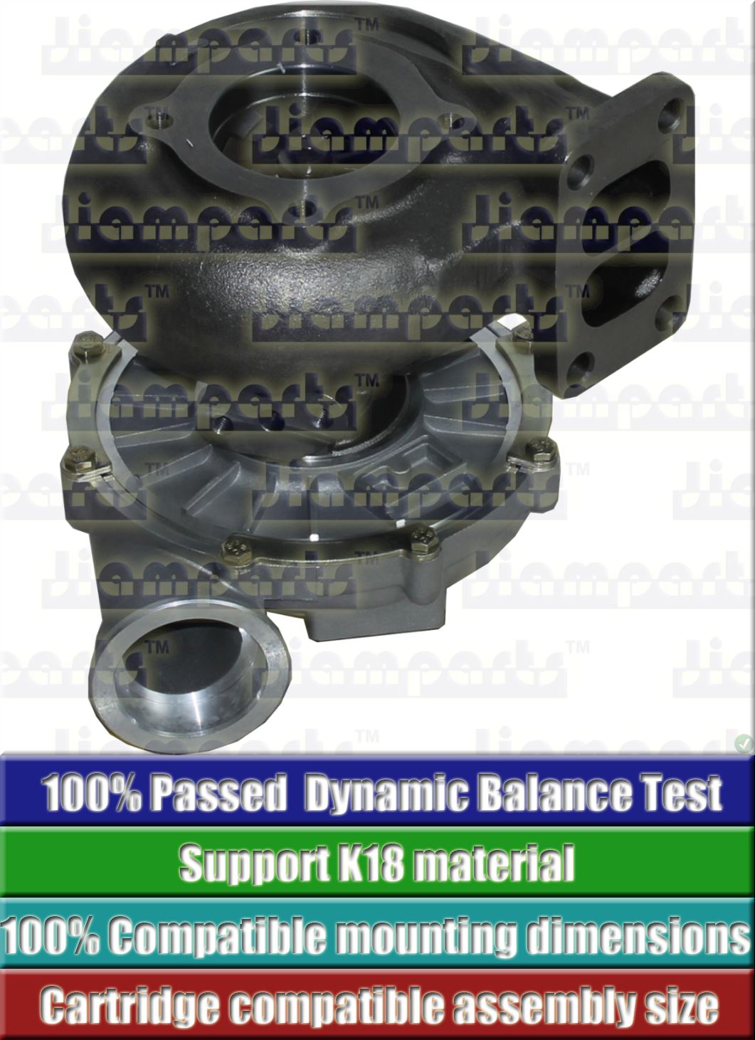 Description image:Turbocharger K27-2964MNA 11 11 5327-988-6416