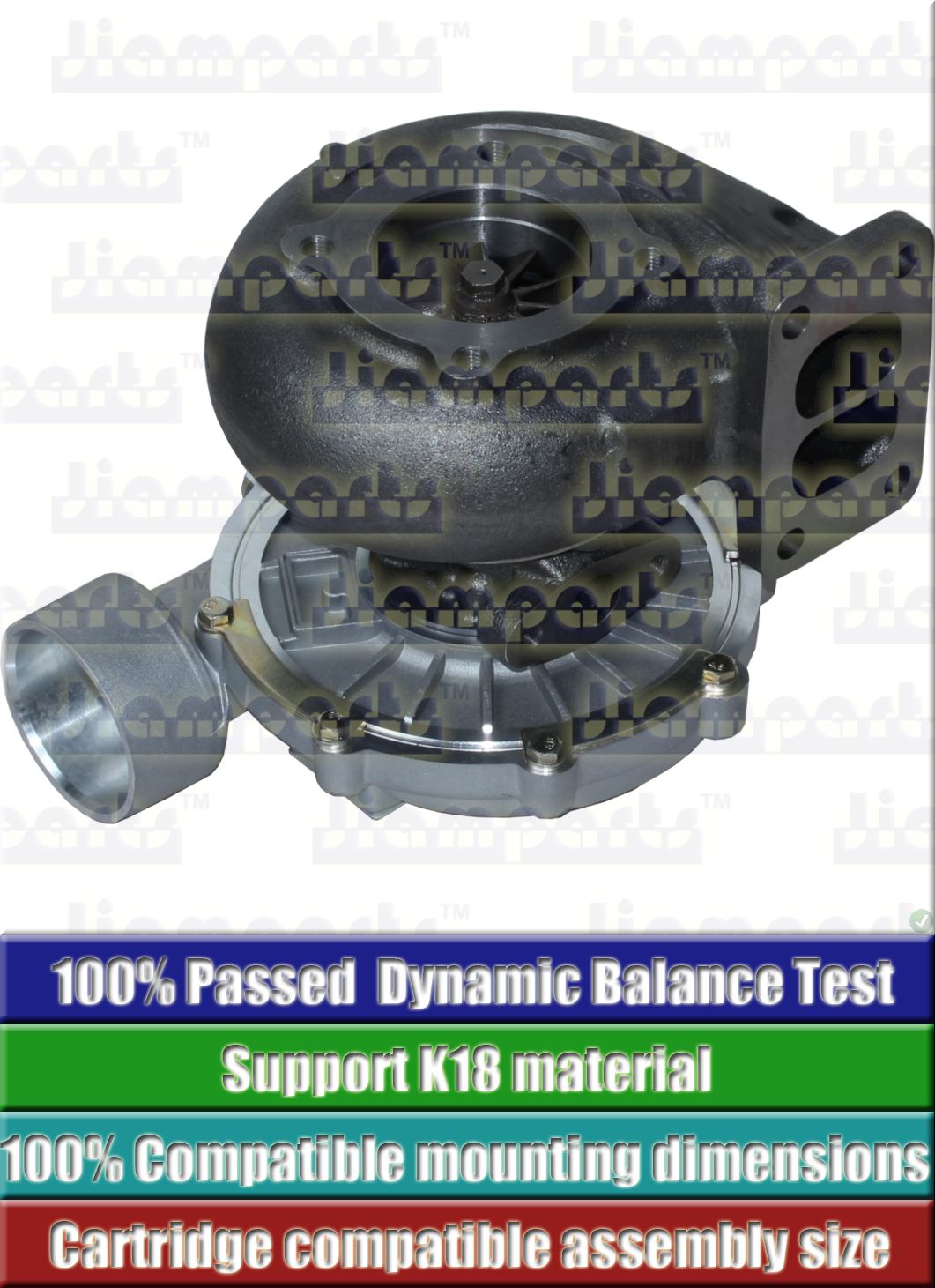 Description image:Turbocharger K27 2-3266MNB 21 22 5327-988-6607
