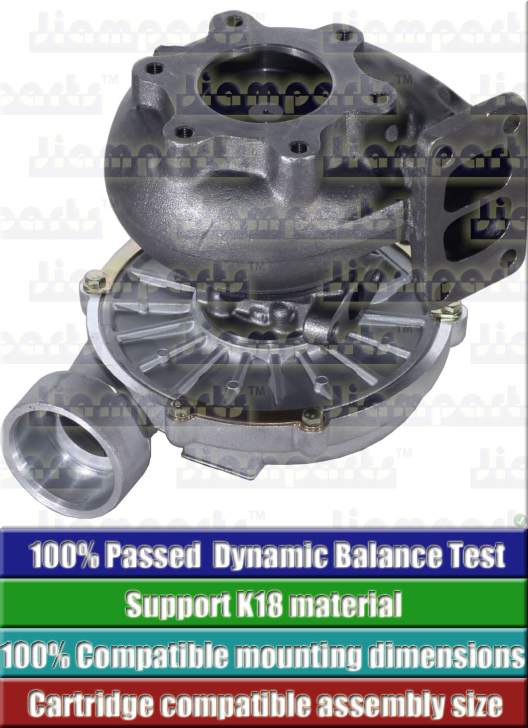 Description image:Turbocharger K27-3465MXA 18 20 53279886502