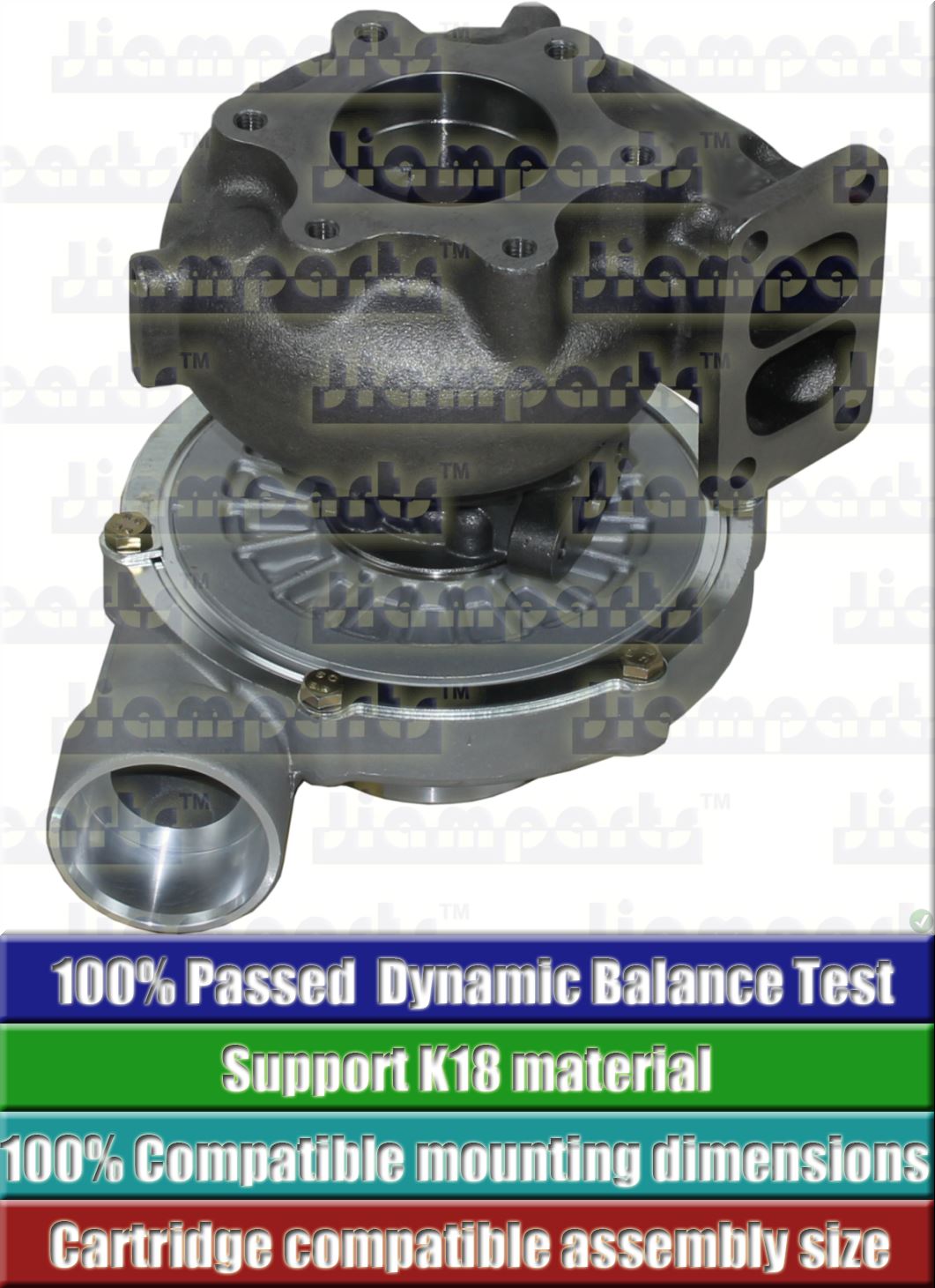 Description image:Turbocharger K27-3465MXEAA 18 20 53279886529