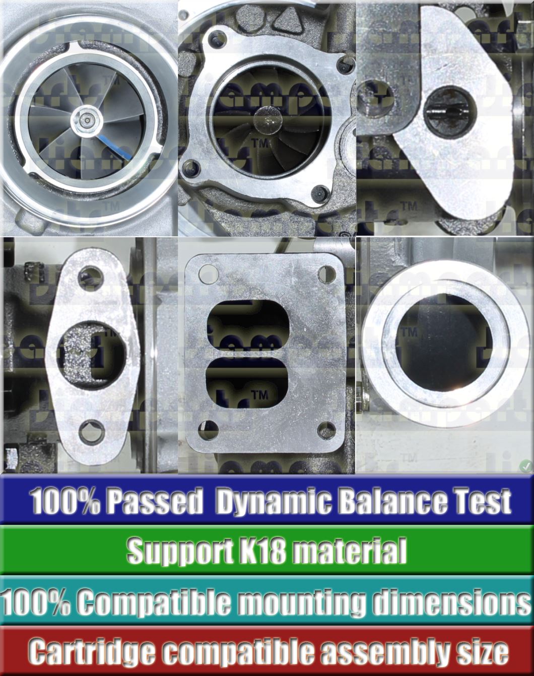 Description image:Turbocharger K27-3371OLAKE 12 90 53279887150