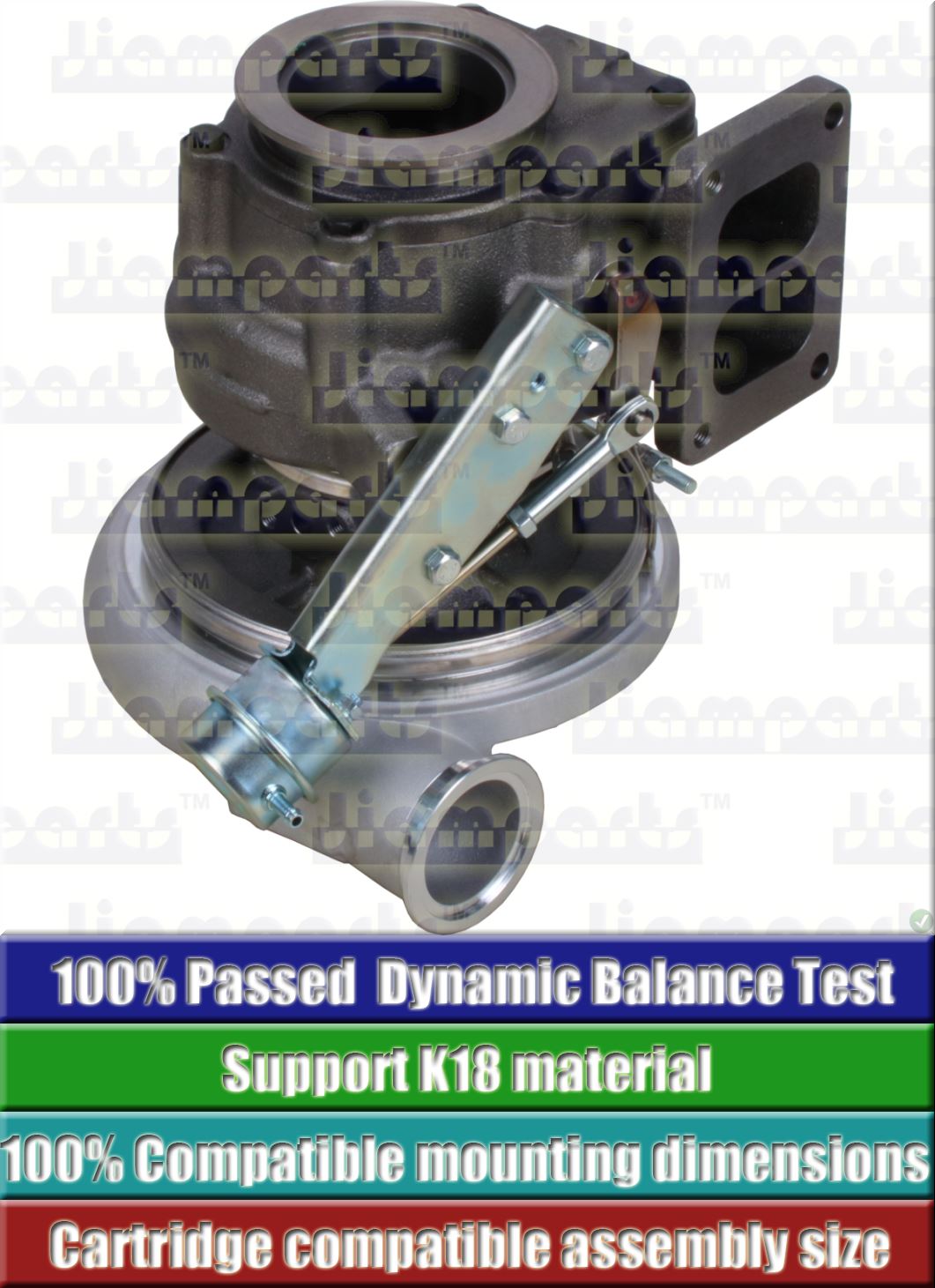 Description image:Turbocharger HE500WG 5329250