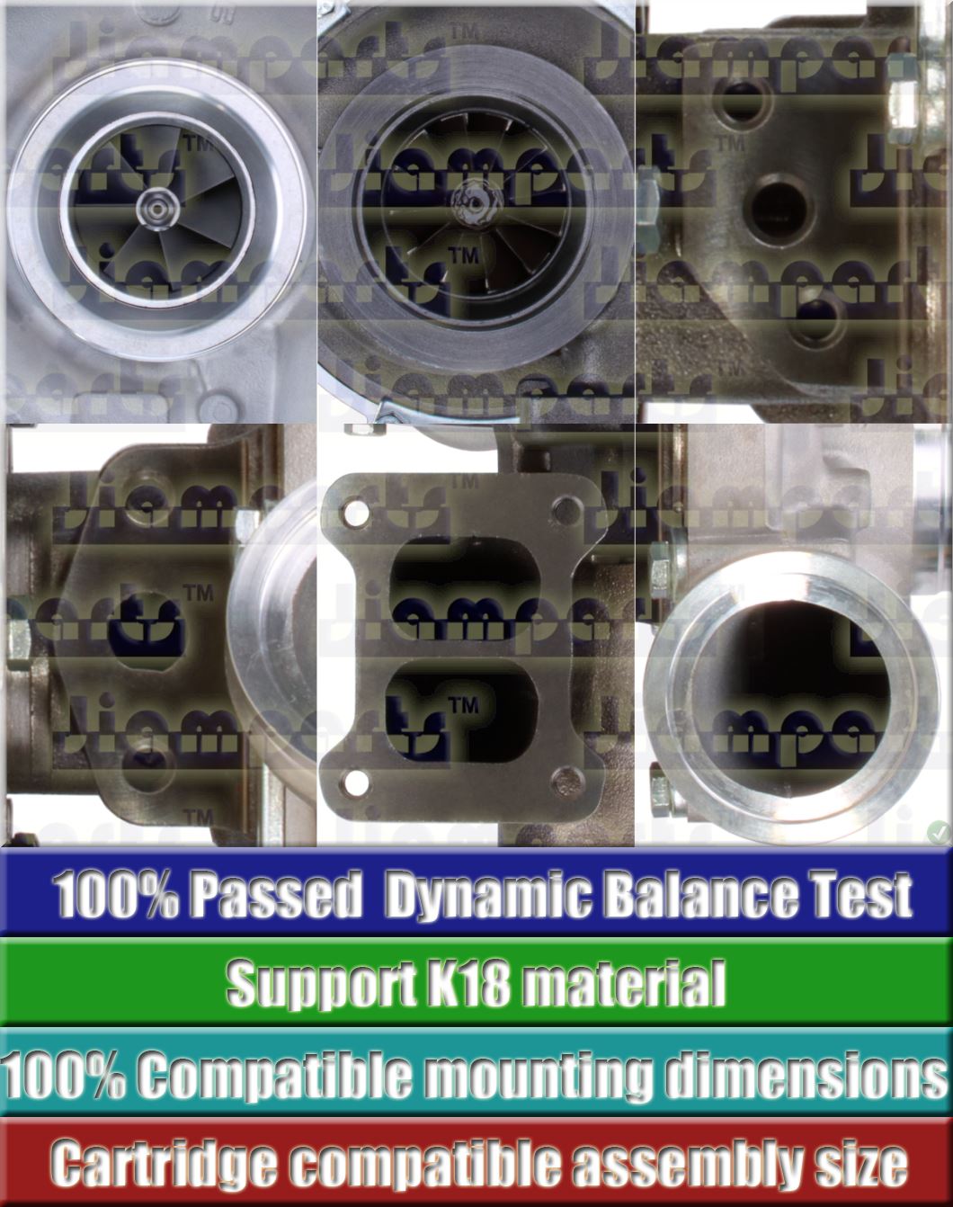 Description image:Turbocharger K29-3569QOAKB14 22GCAWD 53299886902