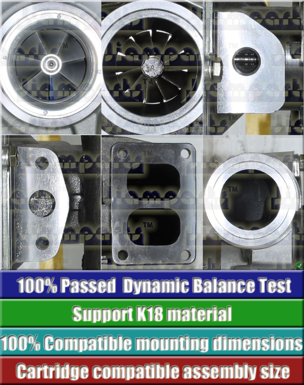 Description image:Turbocharger K31-3772XXCKB20 90DCAYD 5331-970-7205