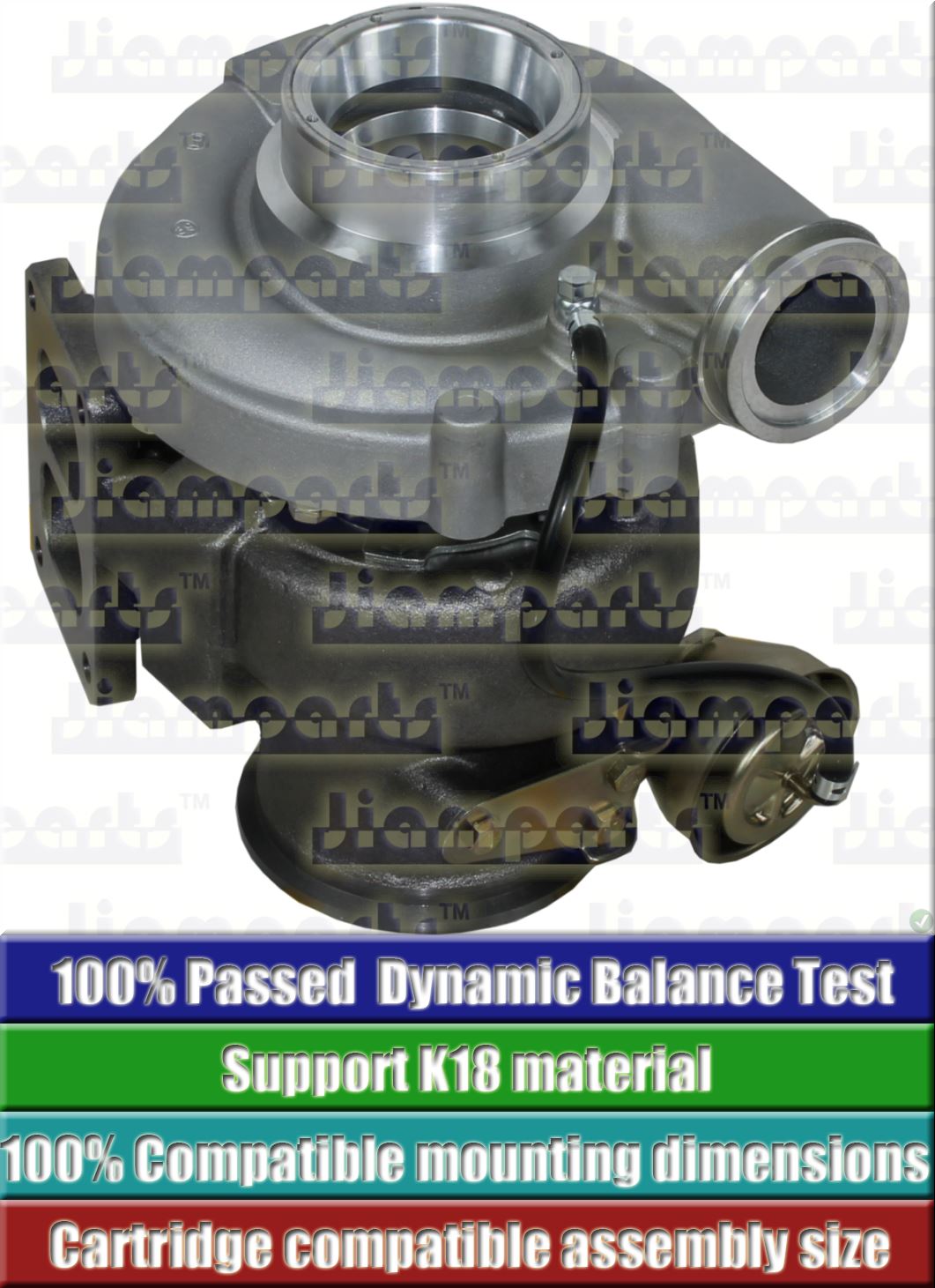 Description image:Turbocharger K31-3772XXCKB20 90DCAYD 5331-970-7205
