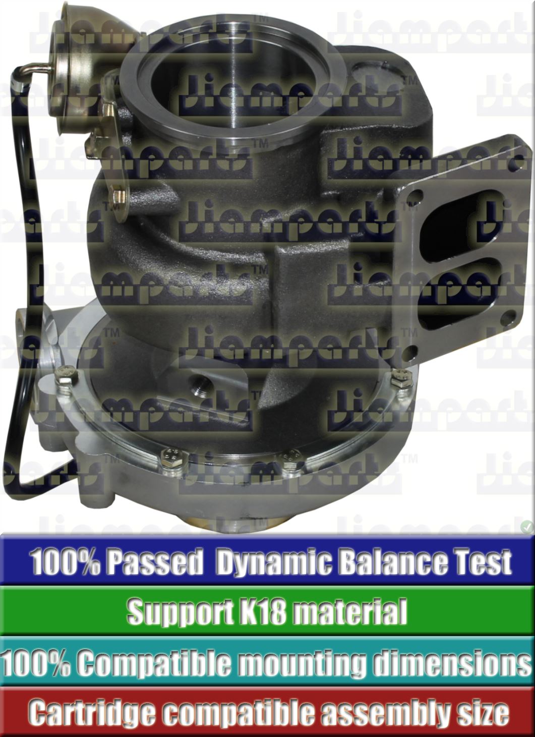 Description image:Turbocharger K31-3772XXCKB20 90DCAYD 5331-970-7205