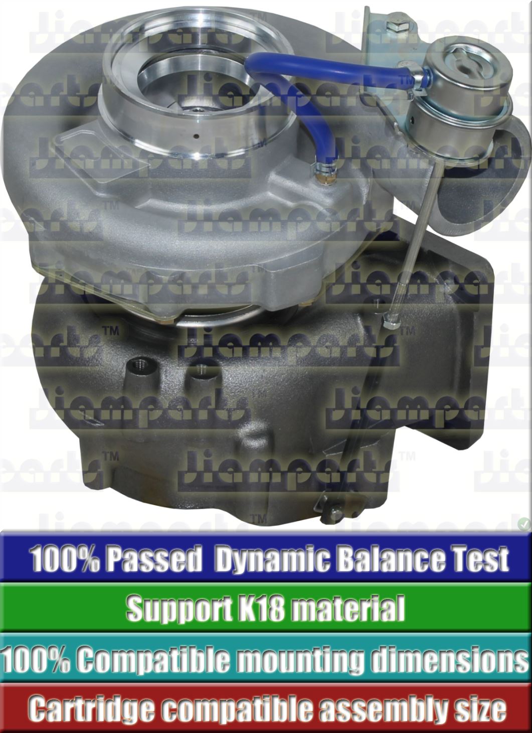 Description image:Turbocharger K31-3971QYAKB 22 20 53319707120
