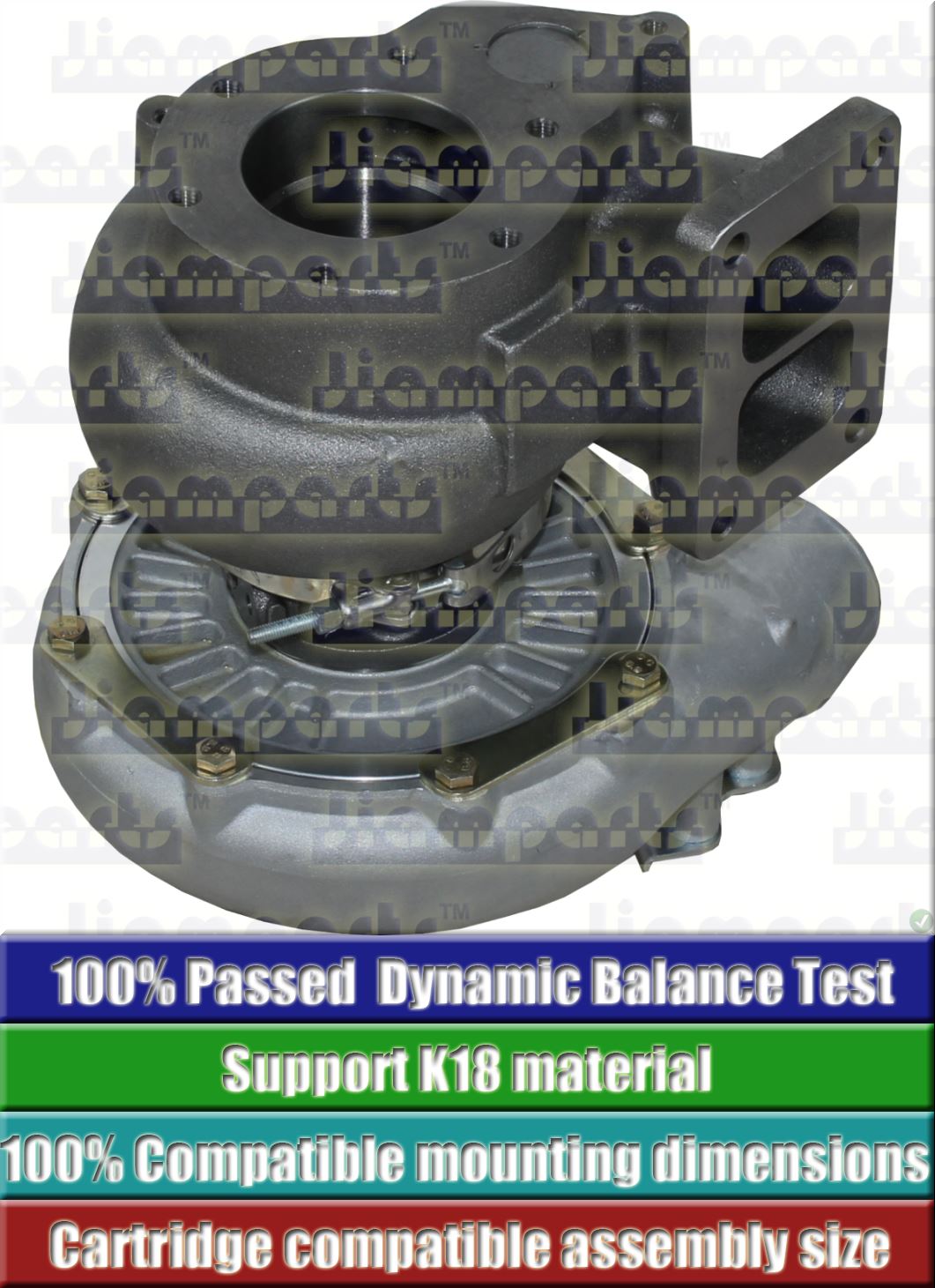 Description image:Turbocharger K31-3971QYAKB 22 20 53319707134
