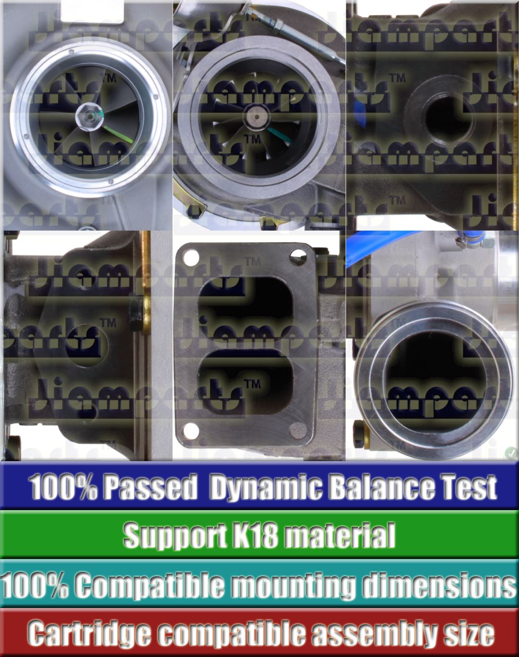 Description image:Turbocharger K31-3772XXCKB20 90DCAYD 53319887205