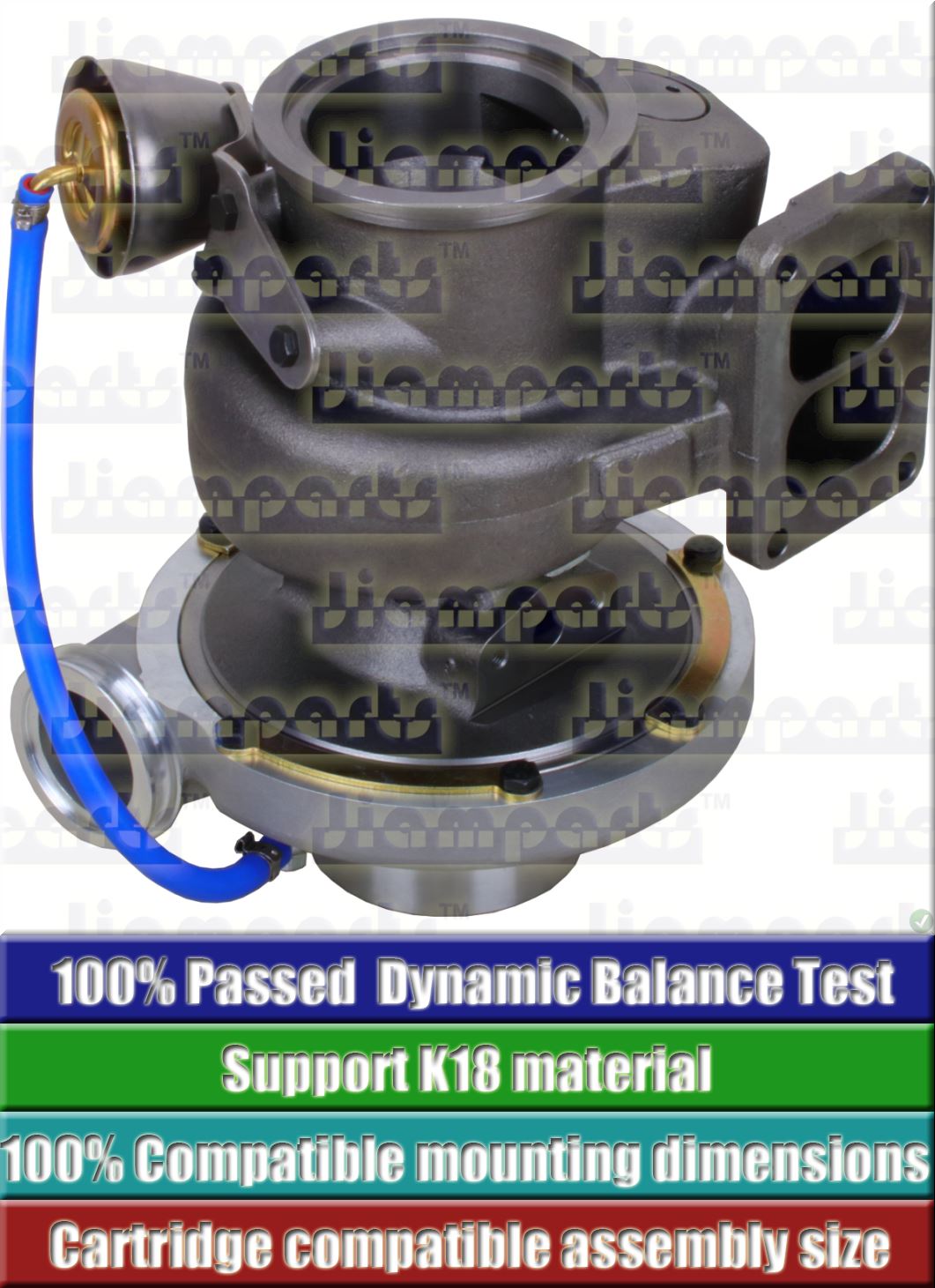 Description image:Turbocharger K31-3772XXCKB20 90DCAYD 53319887205