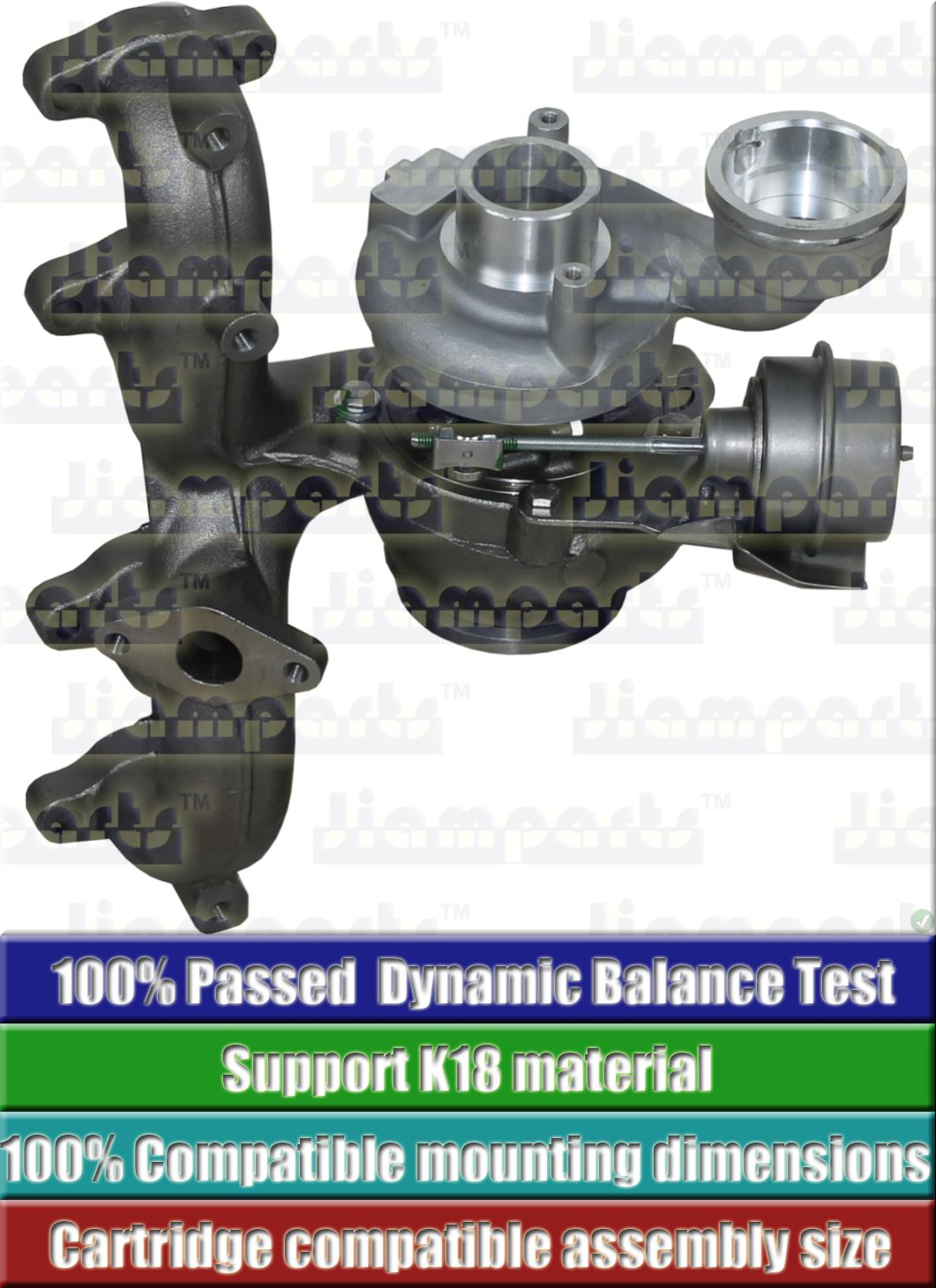 Description image:Turbocharger BV39-1873CCB 426 10 54399880020