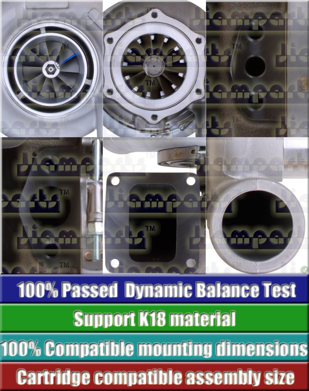 Description image:Turbocharger KTR130-534AW 6502-51-5010