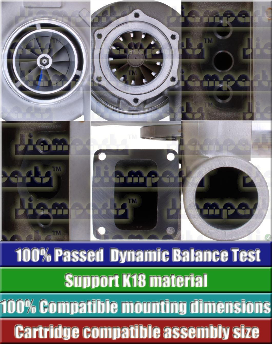 Description image:Turbocharger KTR130-332AW 6502-51-5030