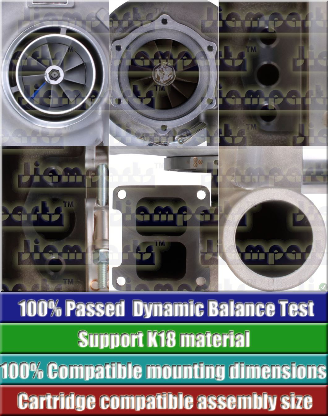 Description image:Turbocharger KTR130 6502-52-5010-K