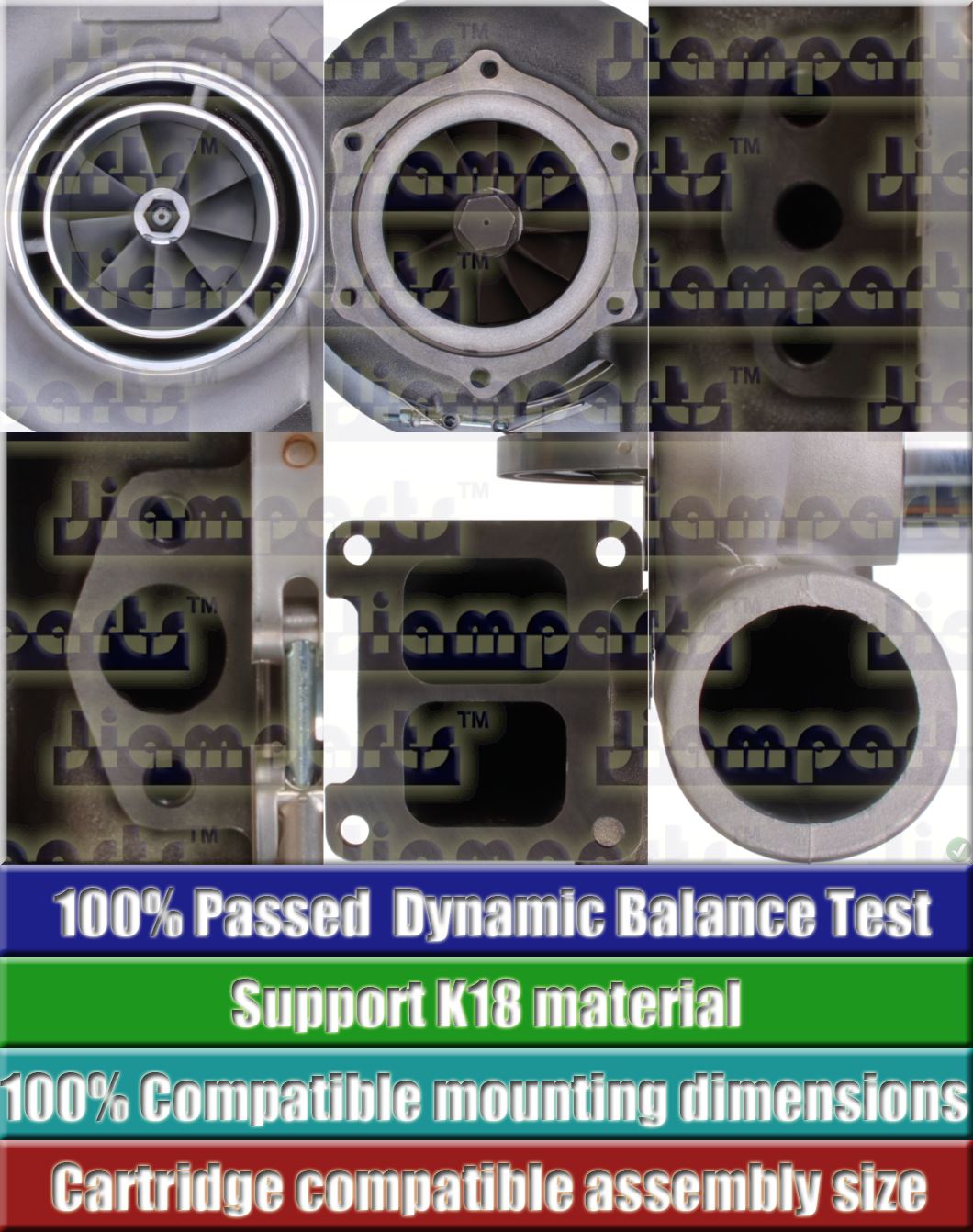 Description image:Turbocharger KTR130E-33AAW 6502-52-5030