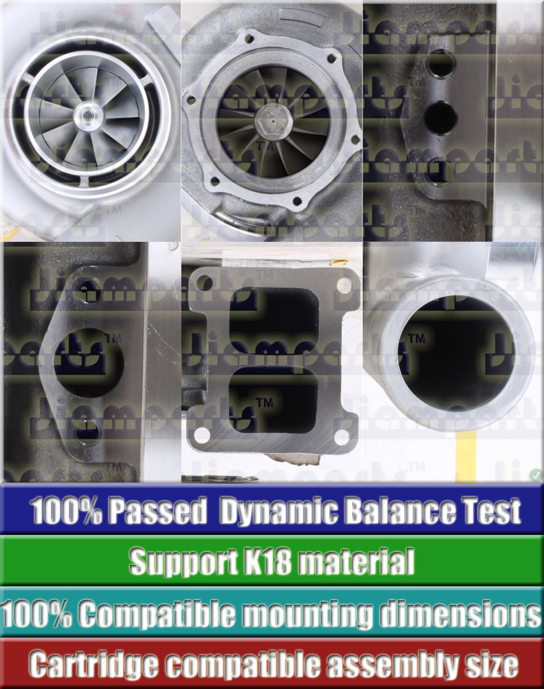 Description image:Turbocharger KTR130E-33AAW 6502-52-5040