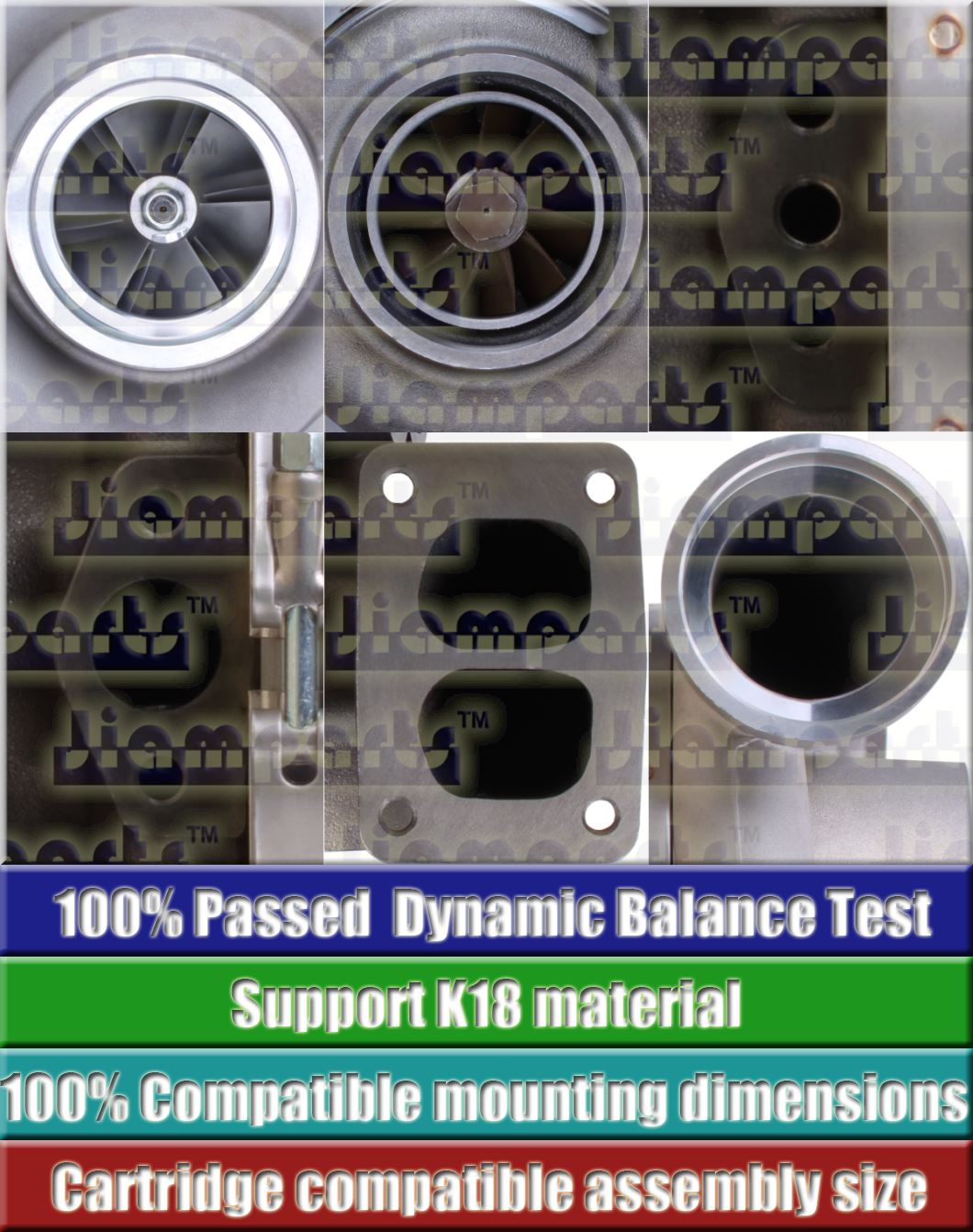 Description image:Turbocharger KTR110G-K75B 6505-52-5540-K