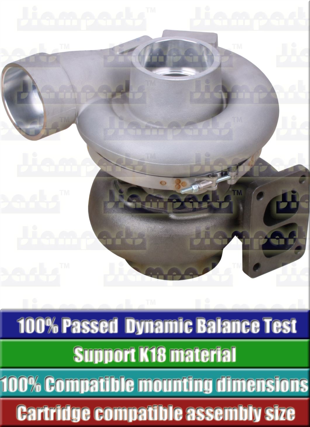 Description image:Turbocharger KTR110G-K75B 6505-52-5540-K