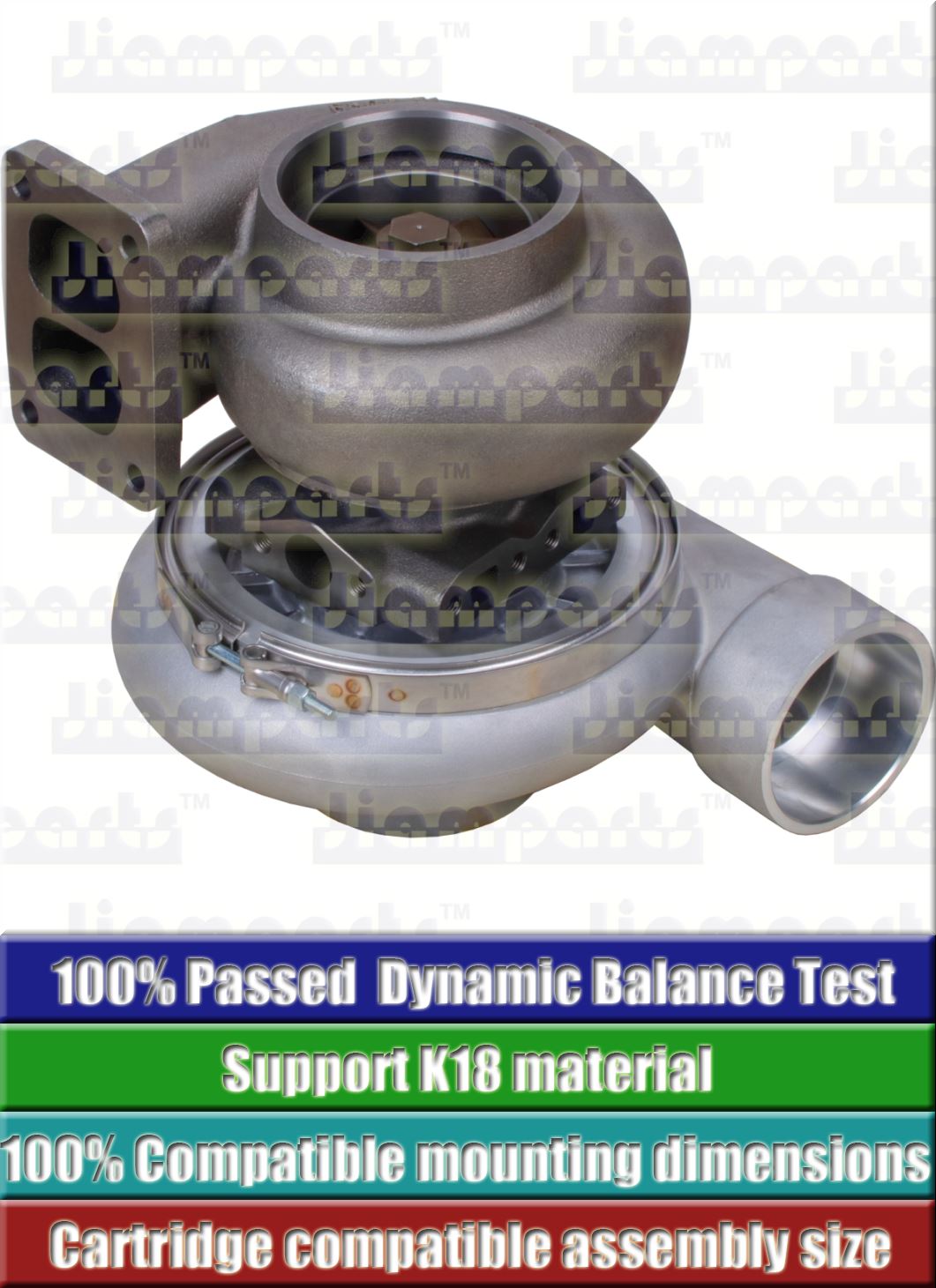 Description image:Turbocharger KTR110G-K75B 6505-52-5540-K