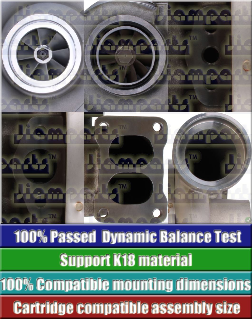 Description image:Turbocharger KTR110G-L87B 6505-52-5570
