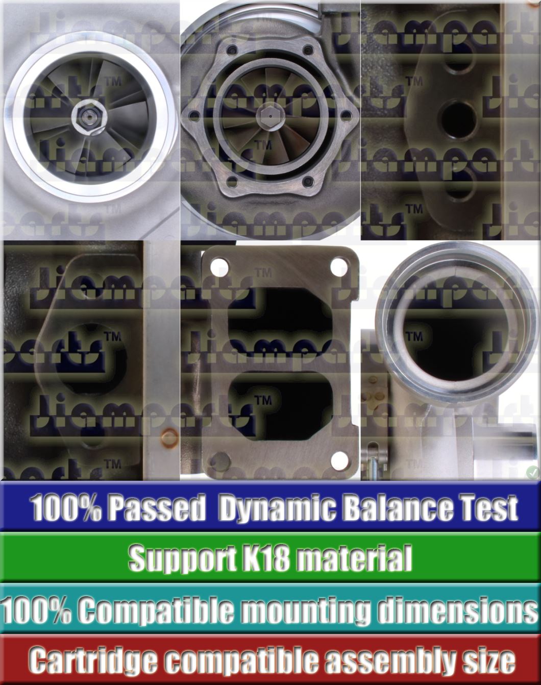Description image:Turbocharger KTR110G-H44E 6505-55-5250
