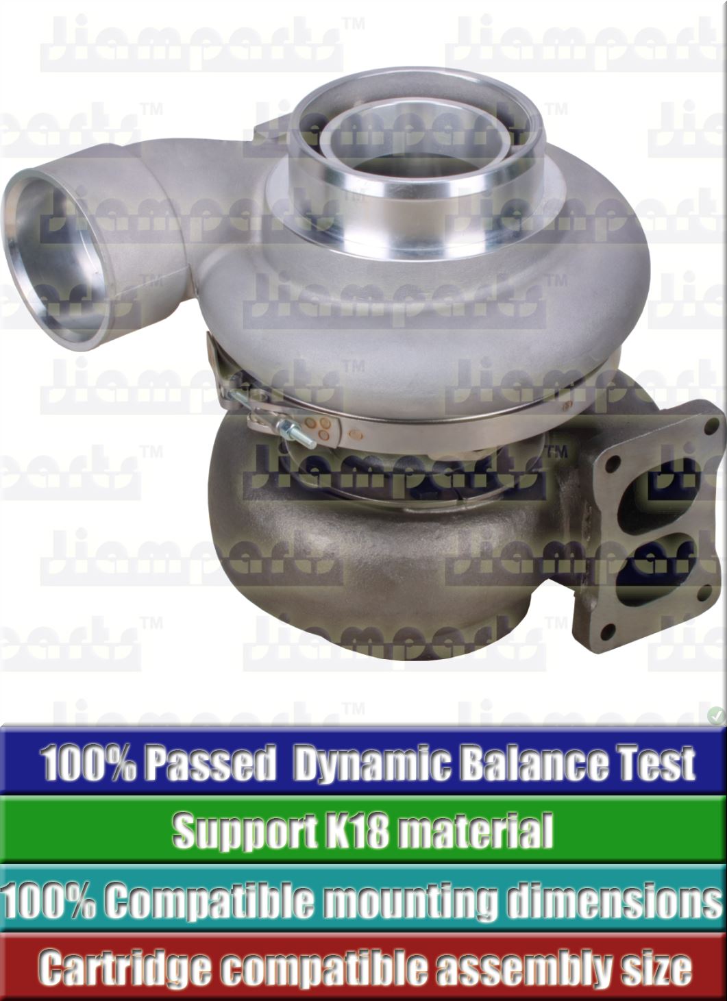 Description image:Turbocharger KTR110L-987A 6505-61-5041