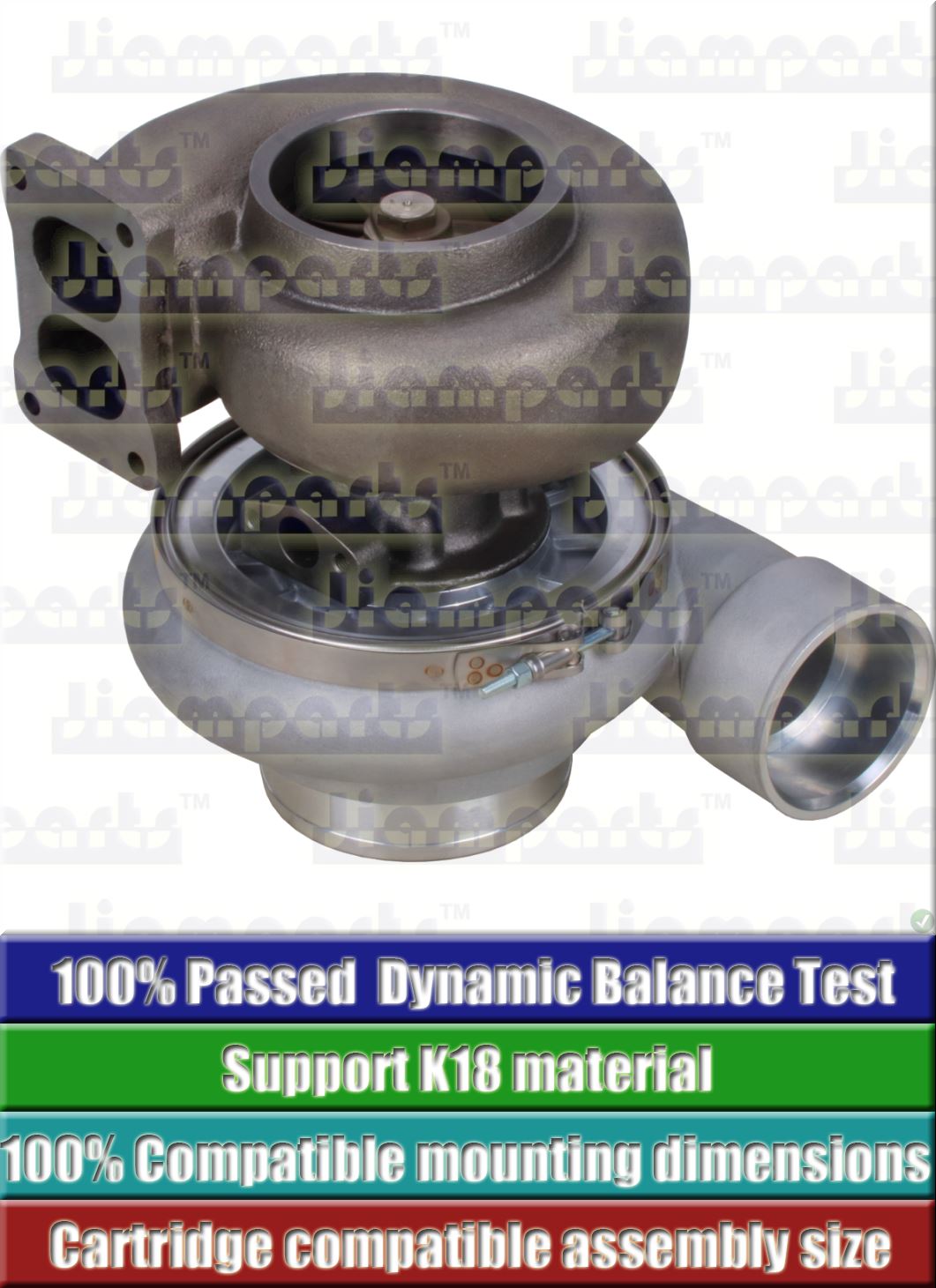 Description image:Turbocharger KTR110L-987A 6505-61-5041