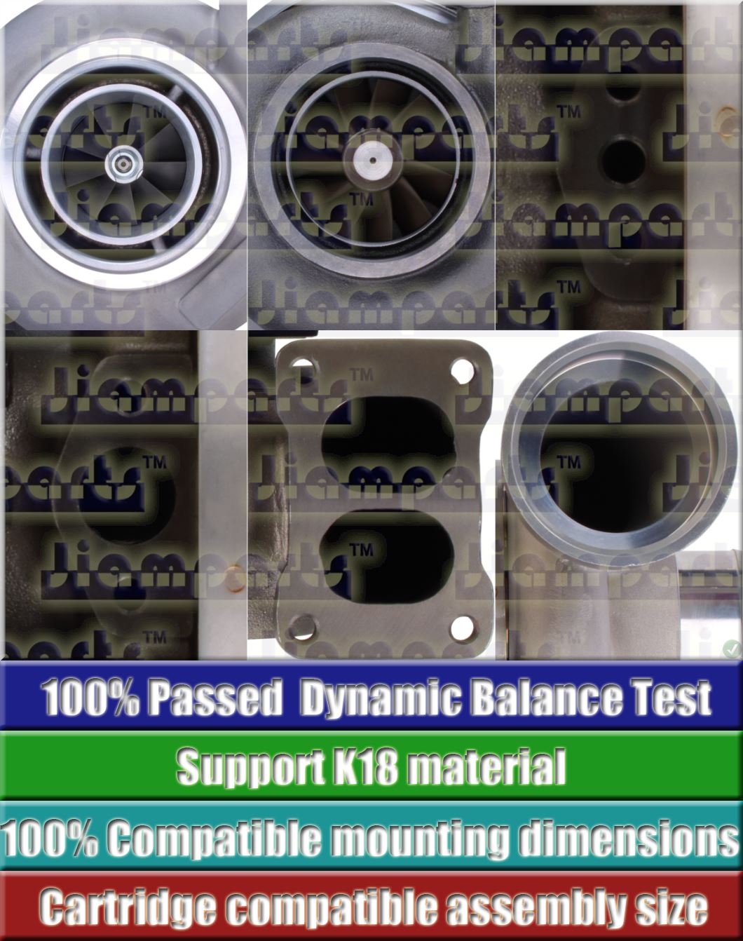 Description image:Turbocharger KTR110L-897AW 6505-61-5051