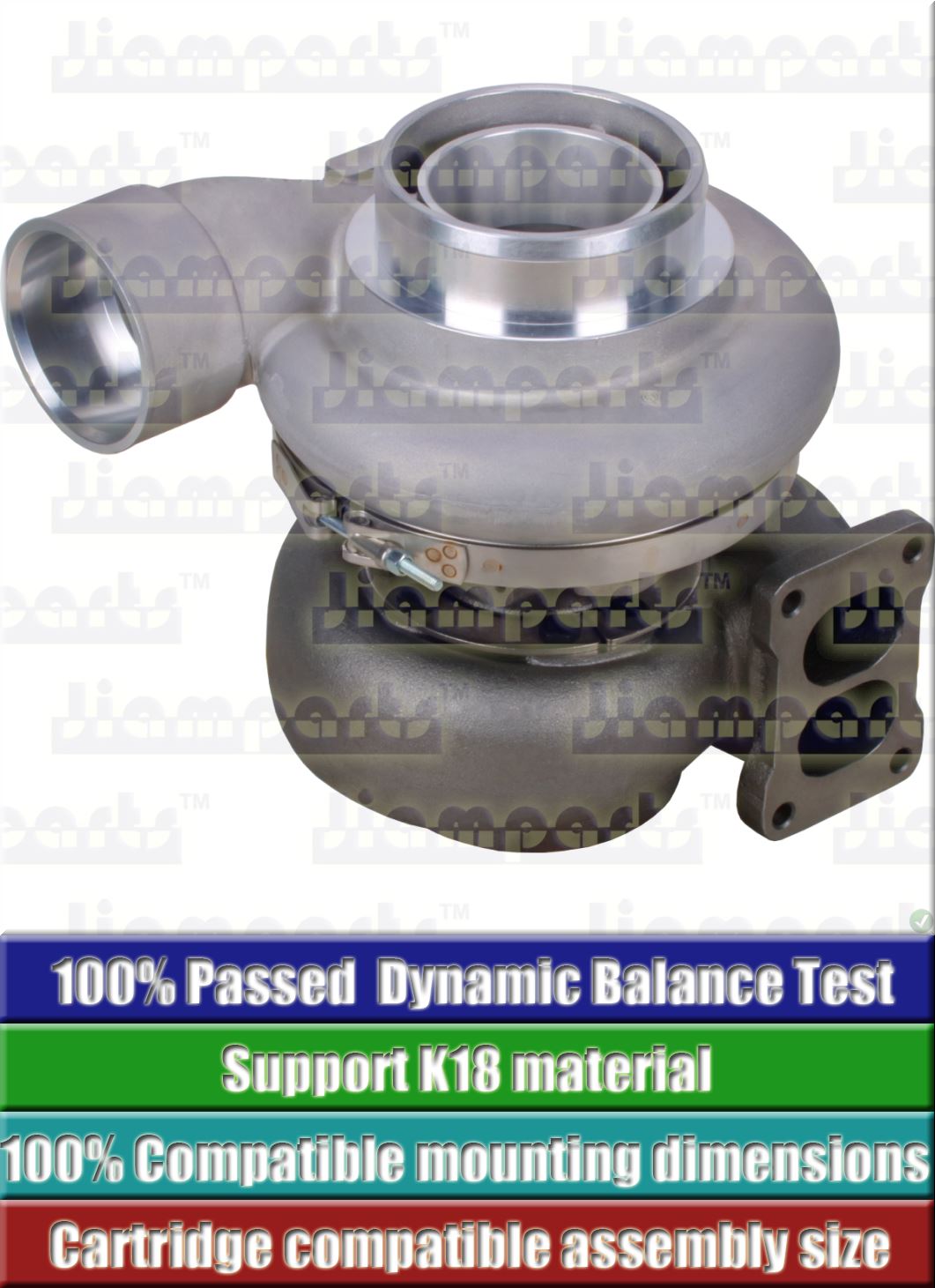 Description image:Turbocharger KTR110L-897AW 6505-61-5051