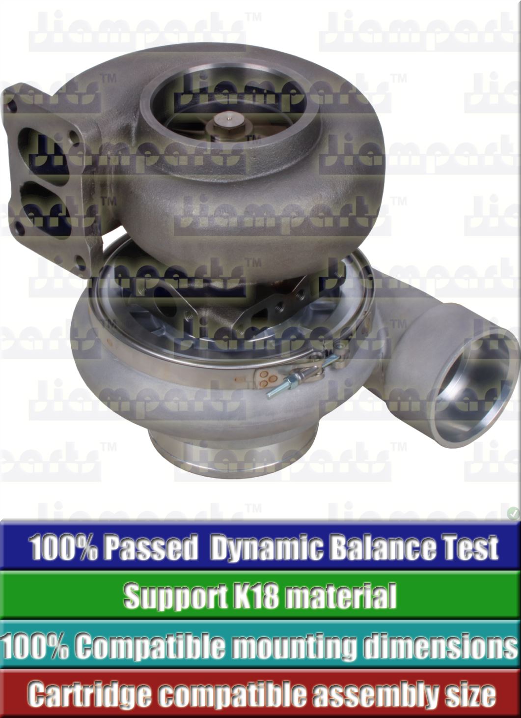 Description image:Turbocharger KTR110L-897AW 6505-61-5051