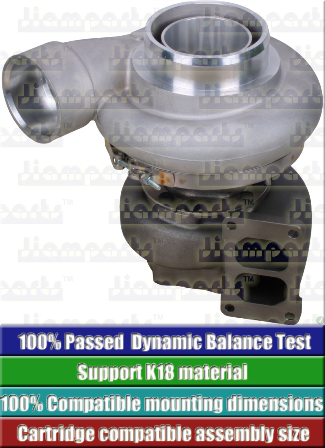 Description image:Turbocharger KTR110L-3H4E 6505-65-5020
