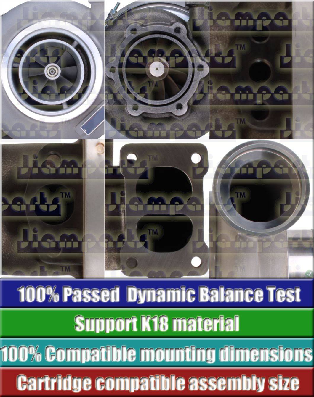 Description image:Turbocharger KTR110L-585E 6505-65-5140
