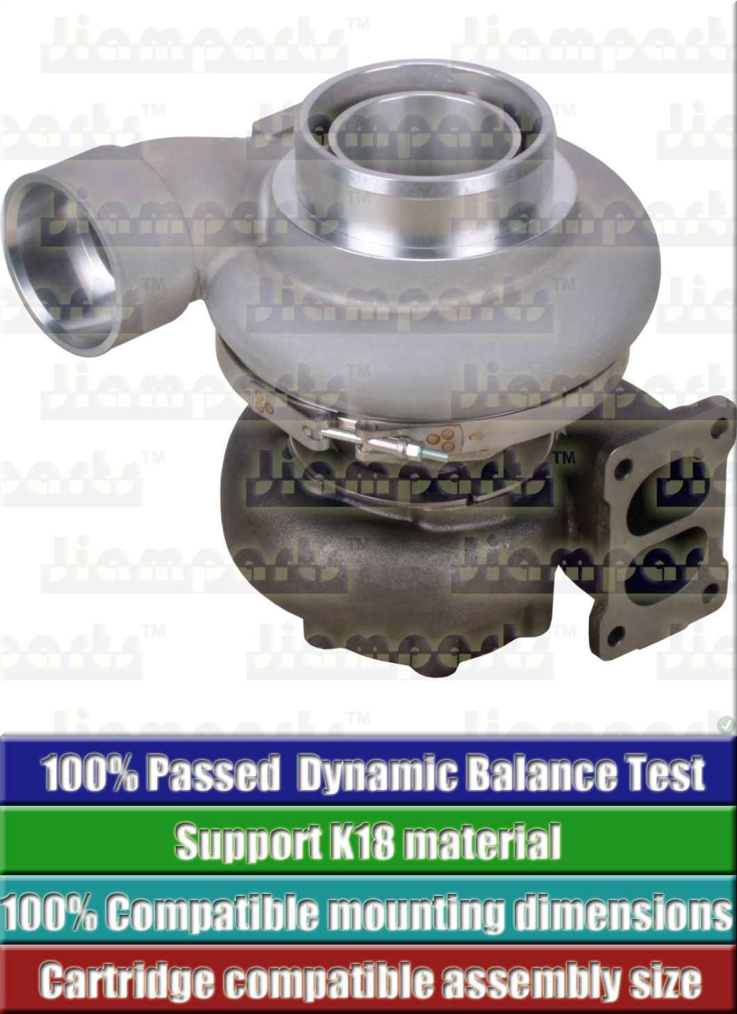 Description image:Turbocharger KTR110L-585E 6505-65-5140