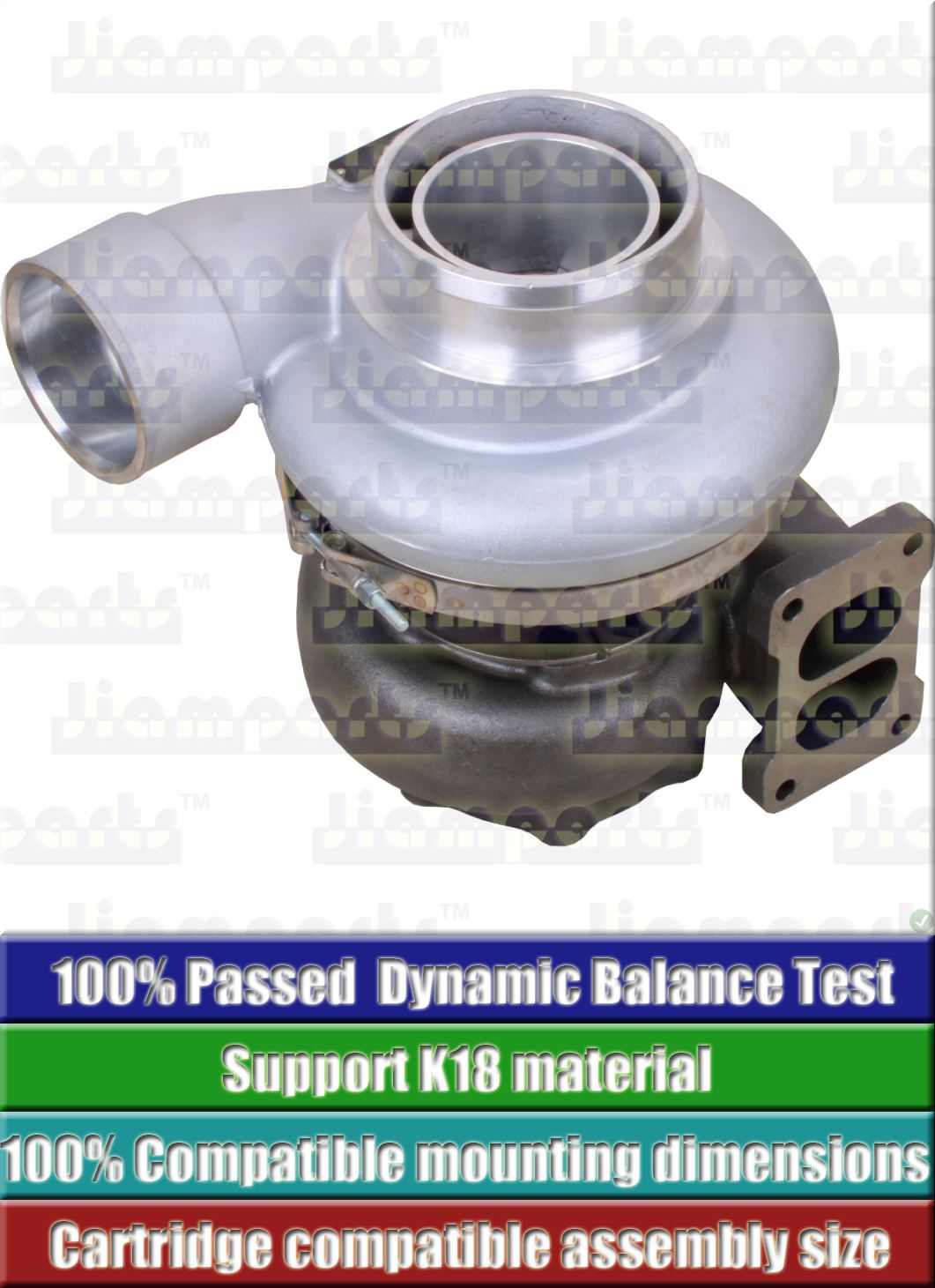 Description image:Turbocharger KTR110L-F84PW 6505-67-5020