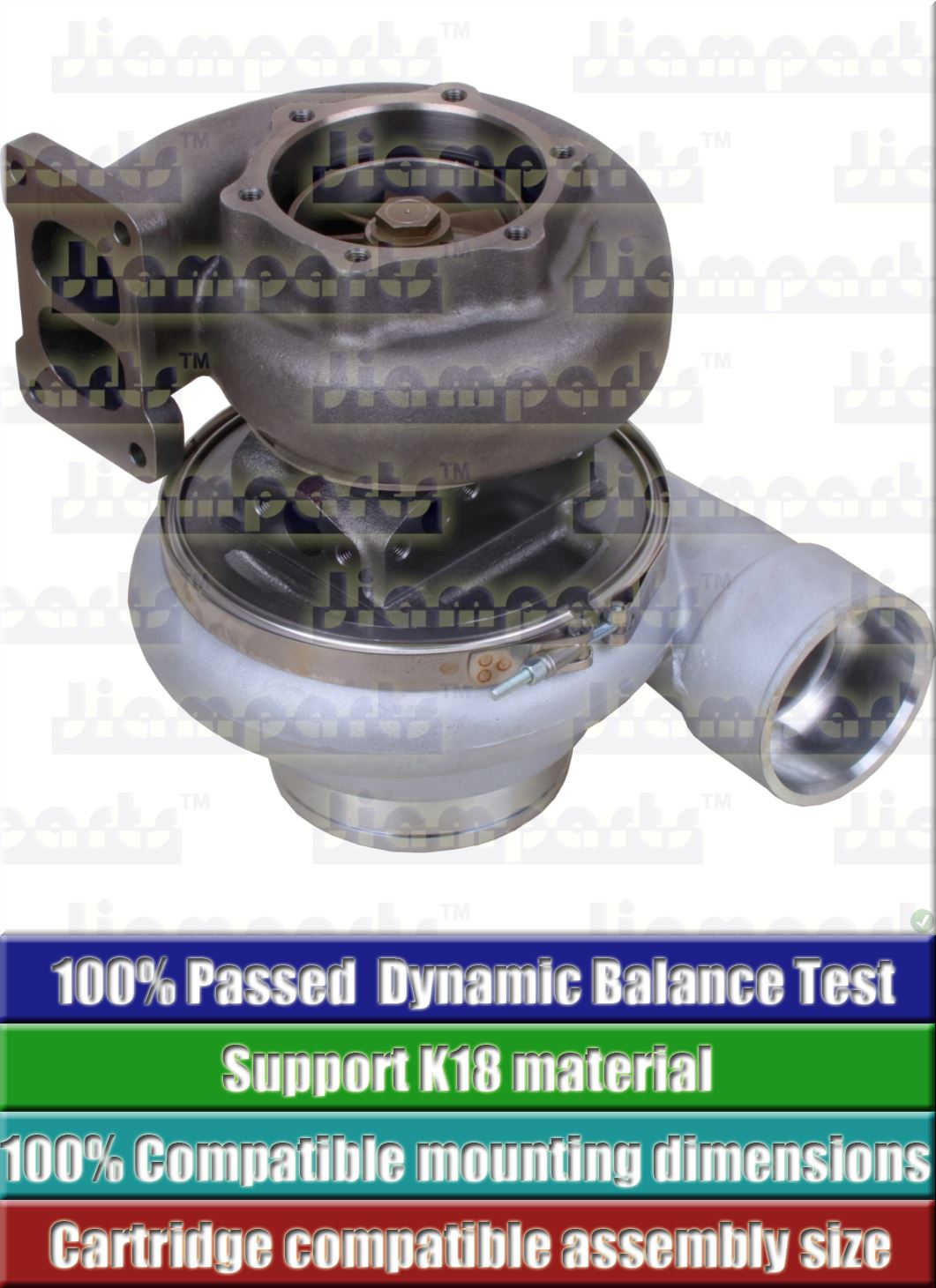 Description image:Turbocharger KTR110L-F84PW 6505-67-5020