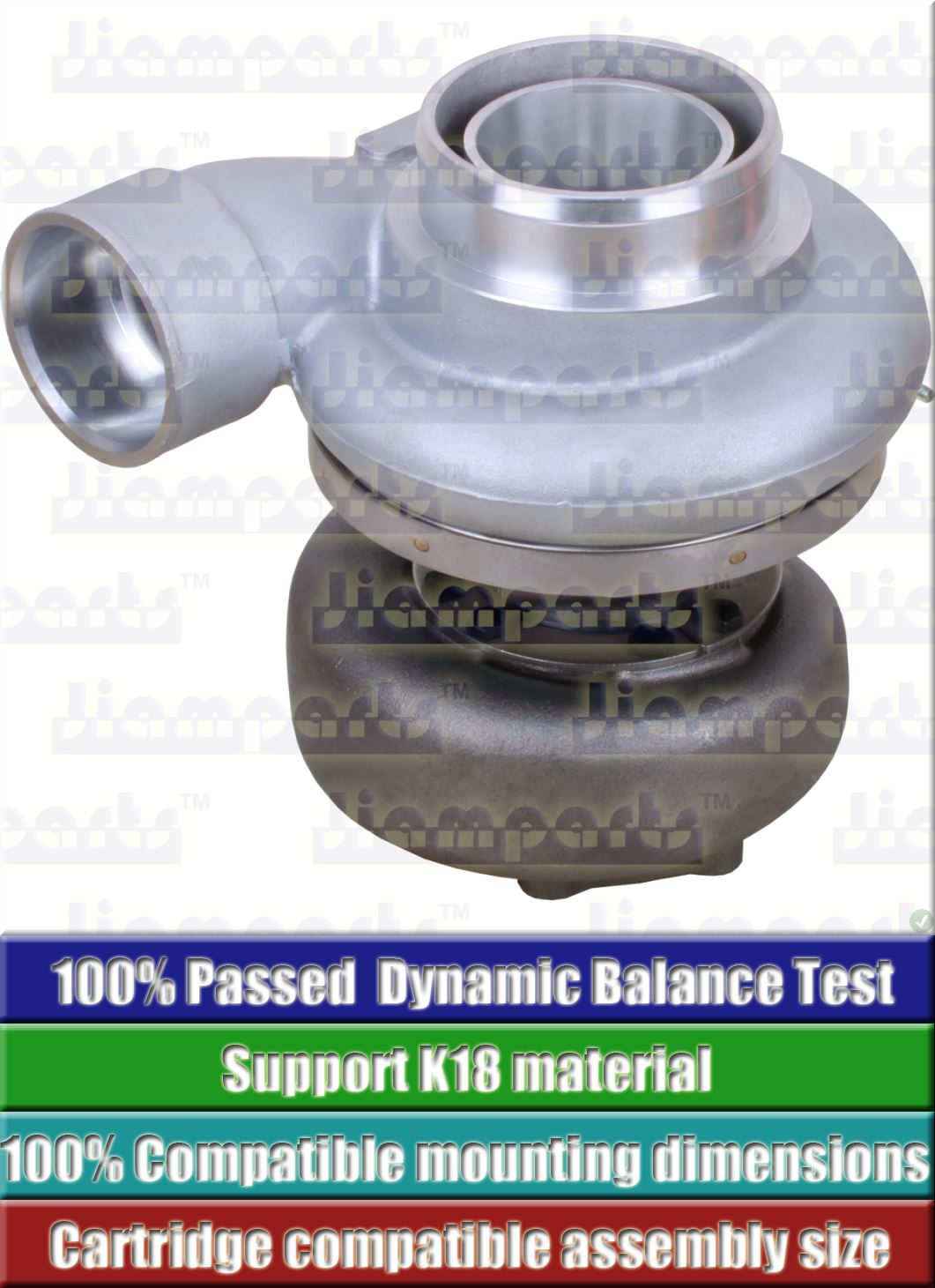 Description image:Turbocharger KTR110L-F85PW 6505675030