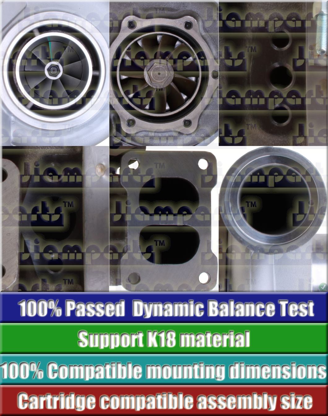 Description image:Turbocharger KTR110L-F85PW 6505-67-5040