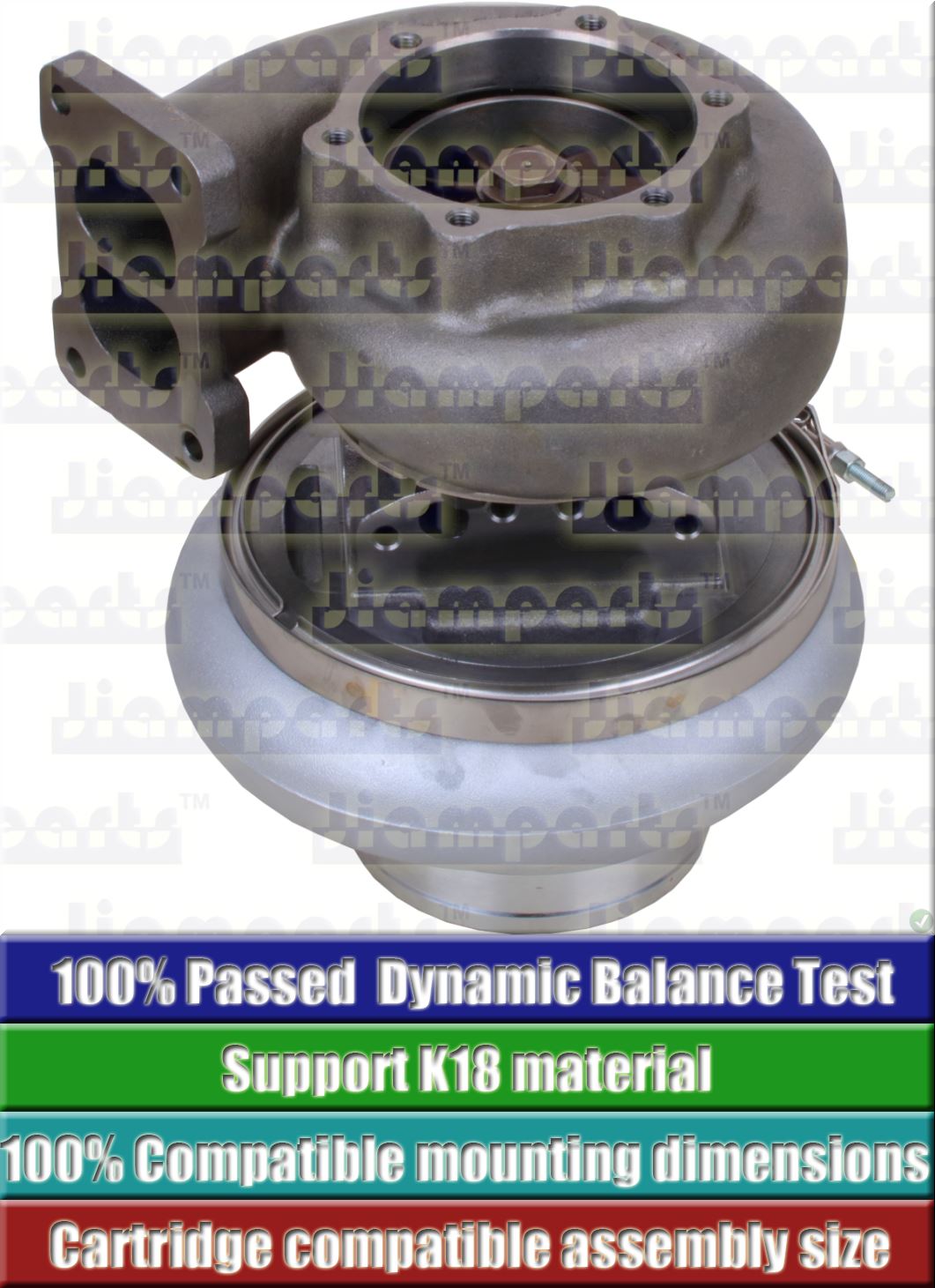Description image:Turbocharger KTR110L-F85PW 6505-67-5040