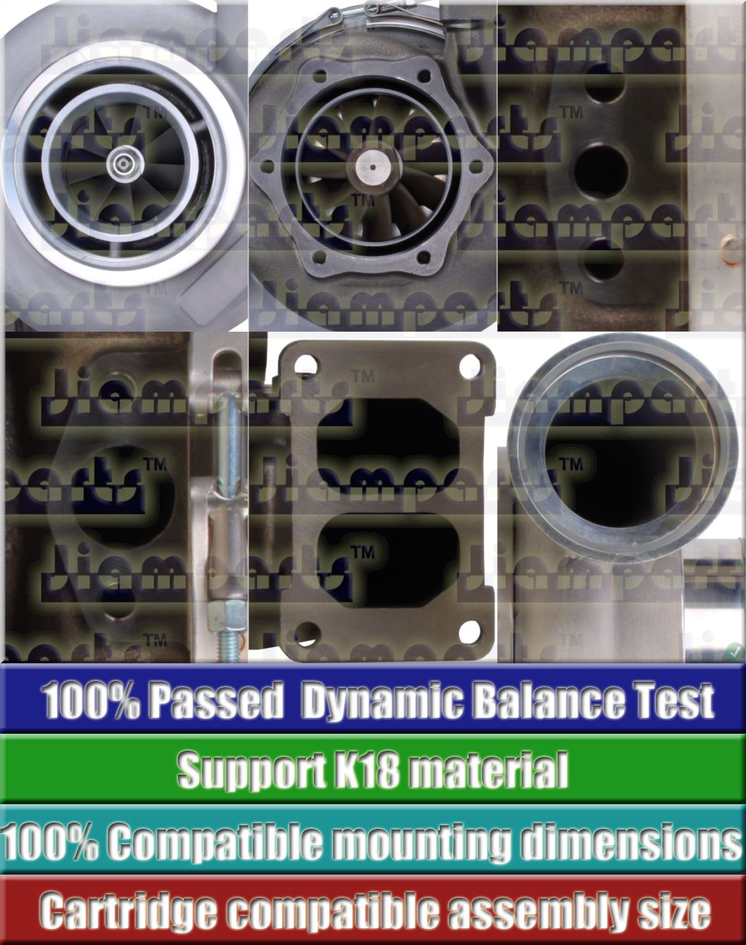Description image:Turbocharger KTR110L-F84PW 6505-67-5070