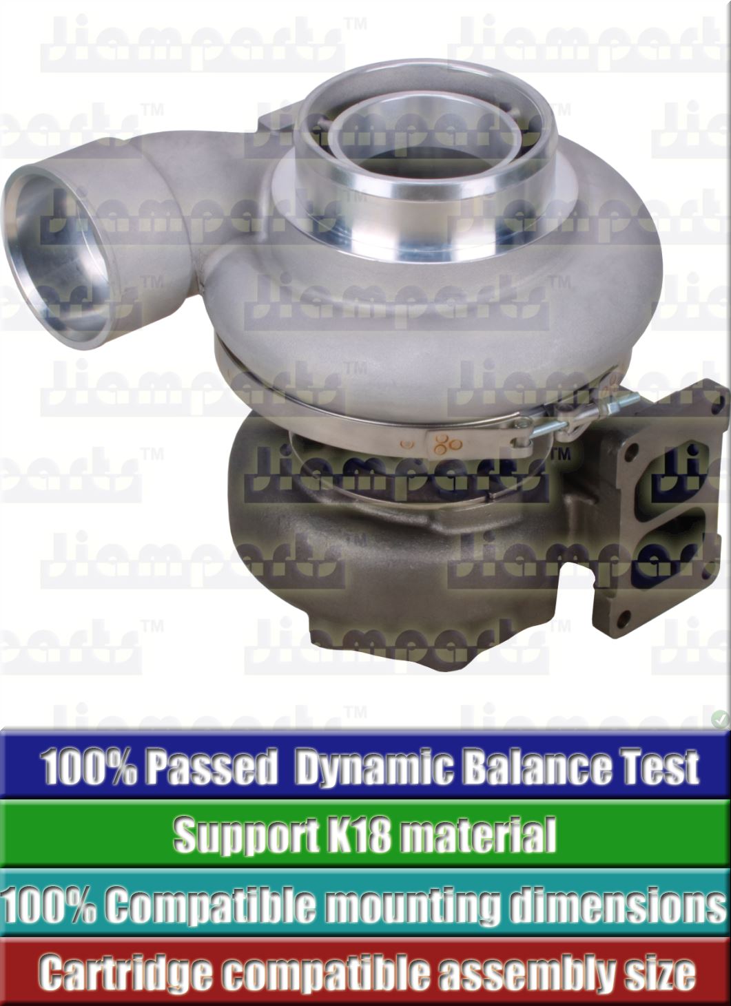 Description image:Turbocharger KTR110L-F84PW 6505-67-5070