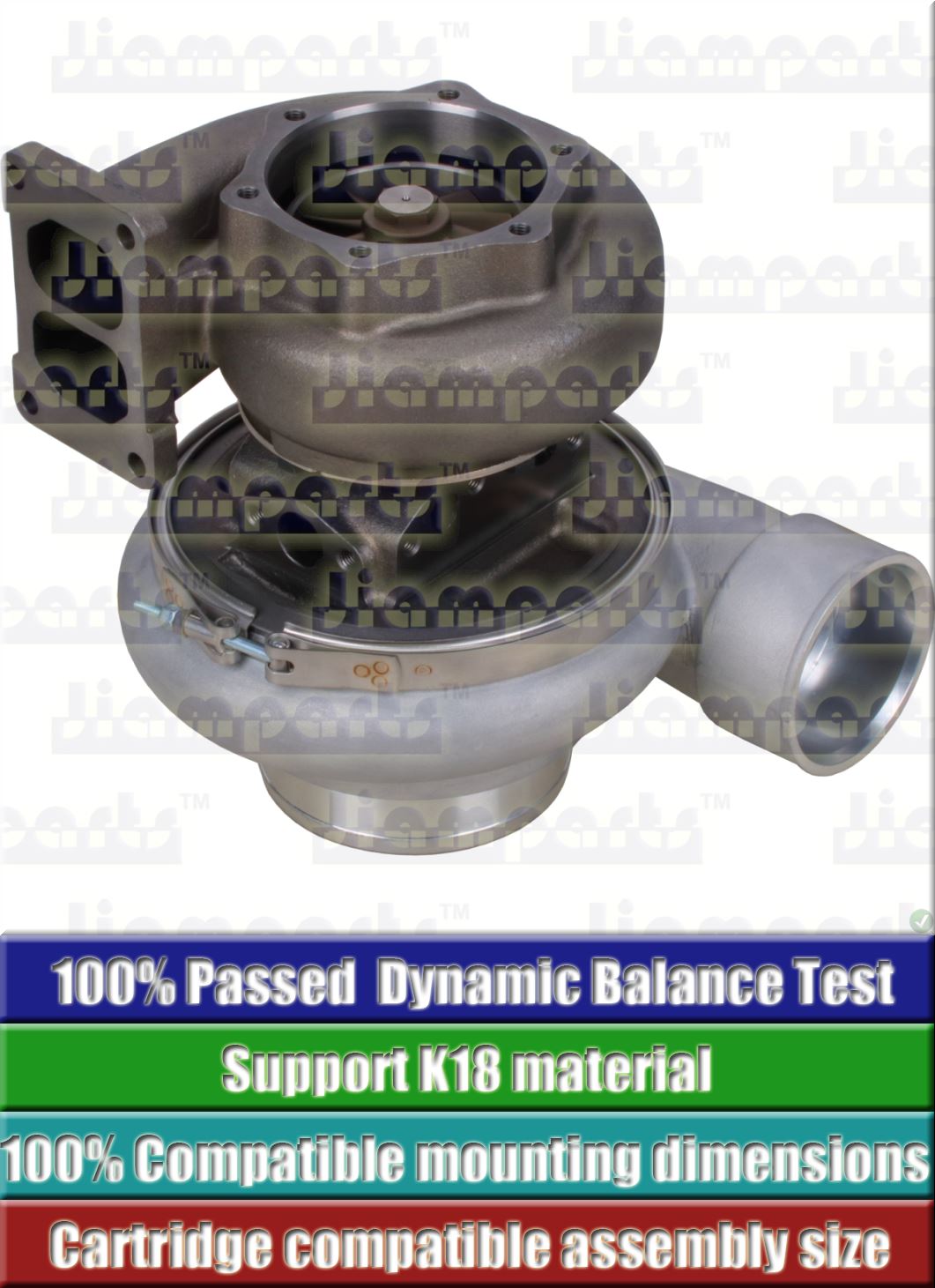 Description image:Turbocharger KTR110L-F84PW 6505-67-5070