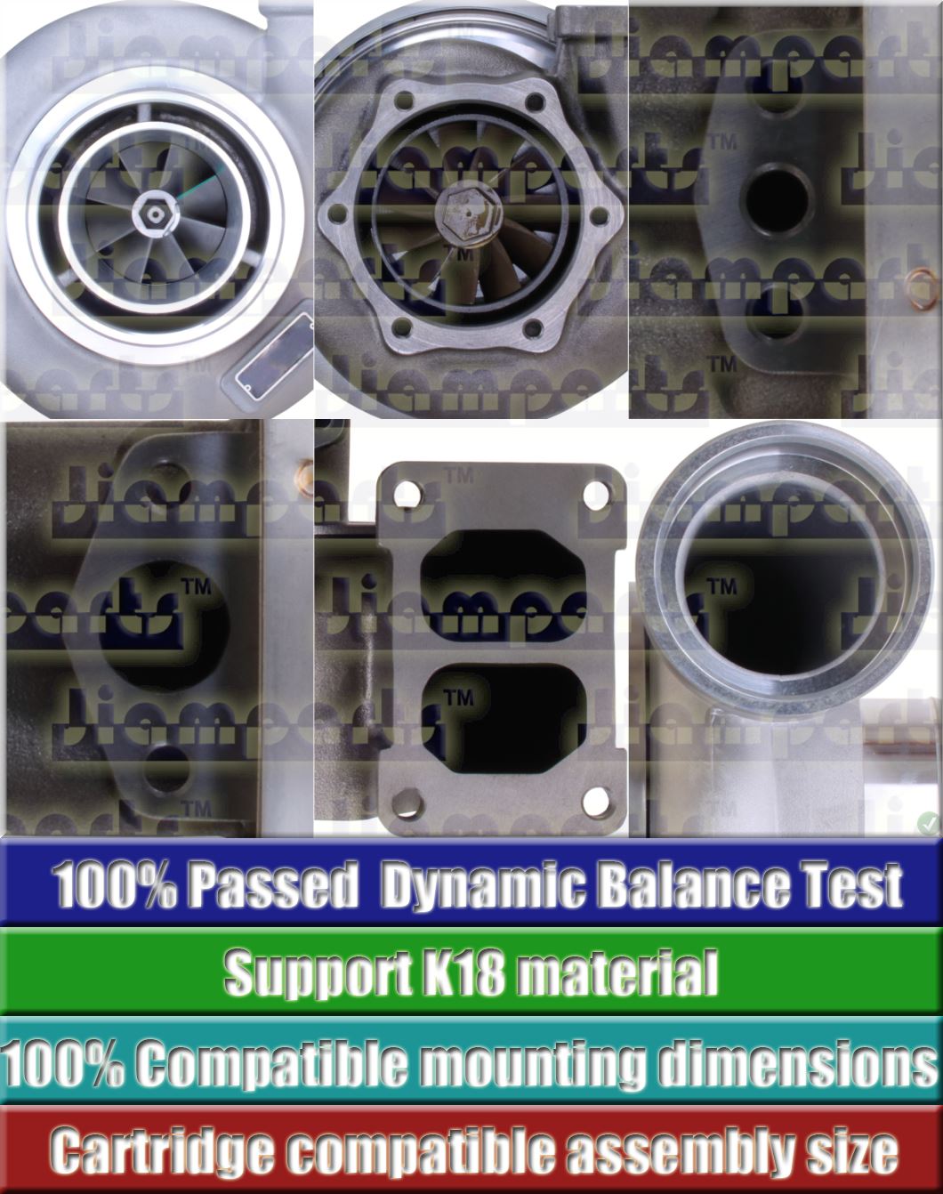 Description image:Turbocharger KTR110 6505-68-5510