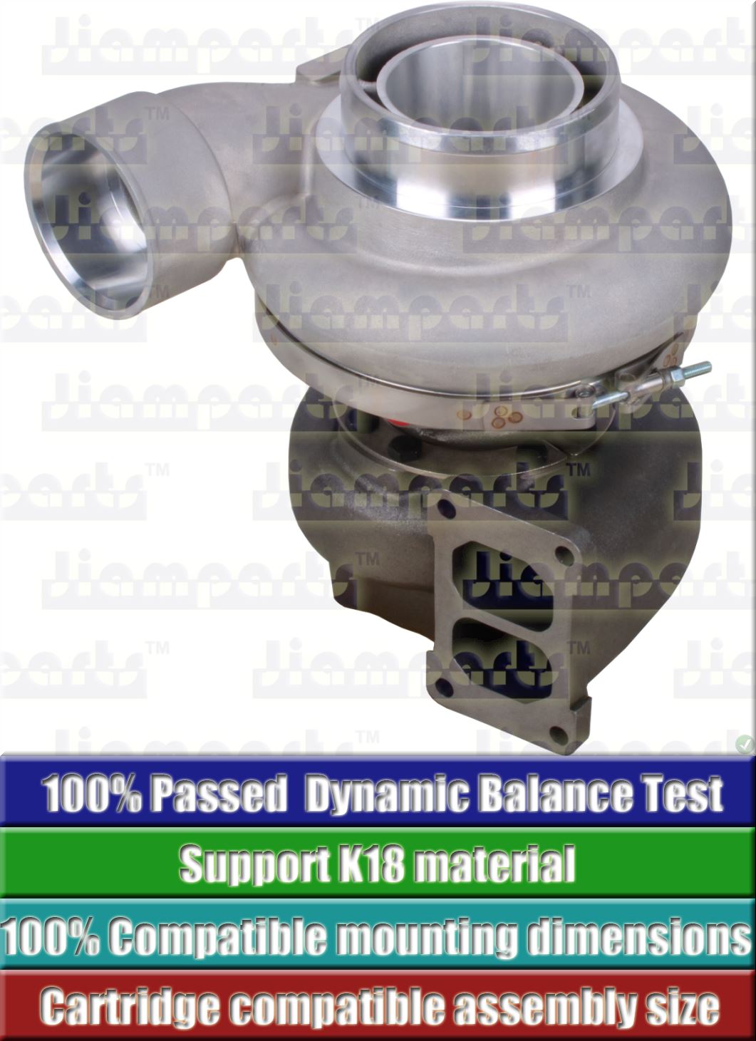 Description image:Turbocharger KTR110L-3H4EW 6505-68-5540