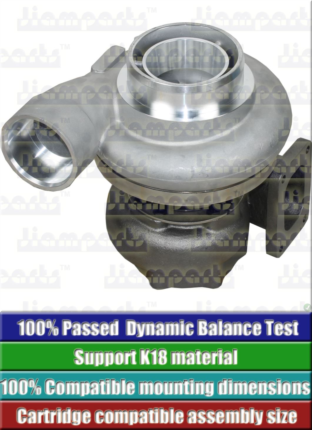 Description image:Turbocharger KTR110M-643A 6505-71-5010