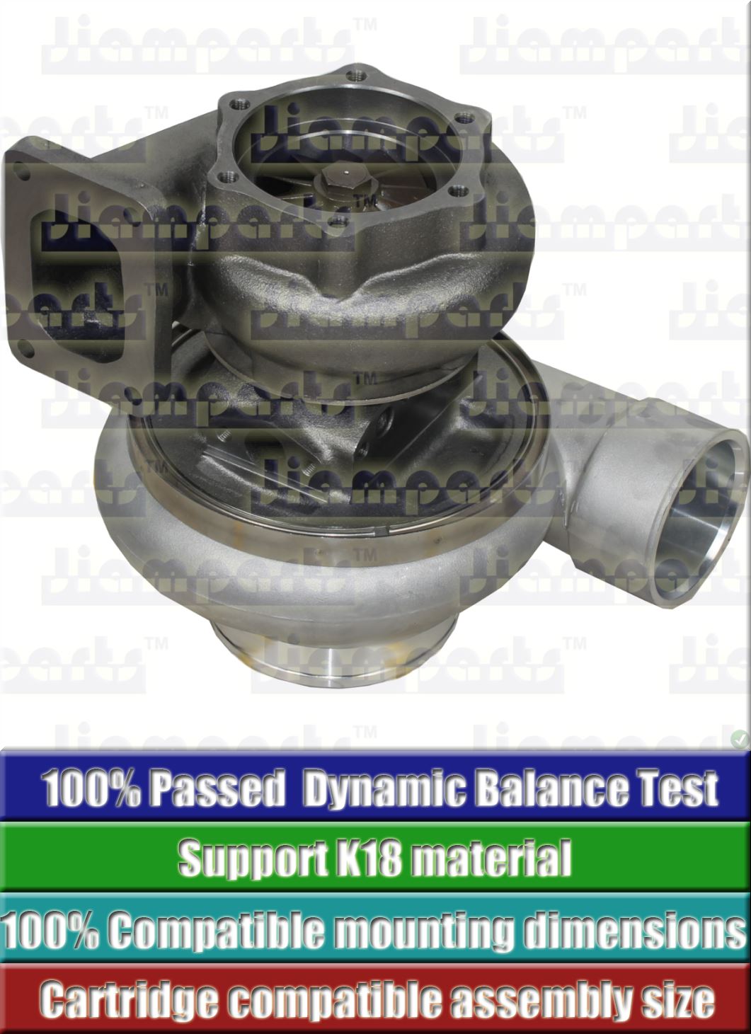 Description image:Turbocharger KTR110M-643A 6505-71-5010