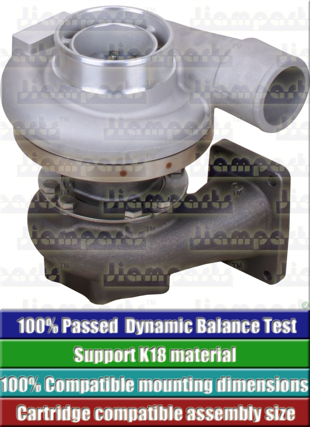 Description image:Turbocharger KOMATSU KTR90-332E_6506-21-5021