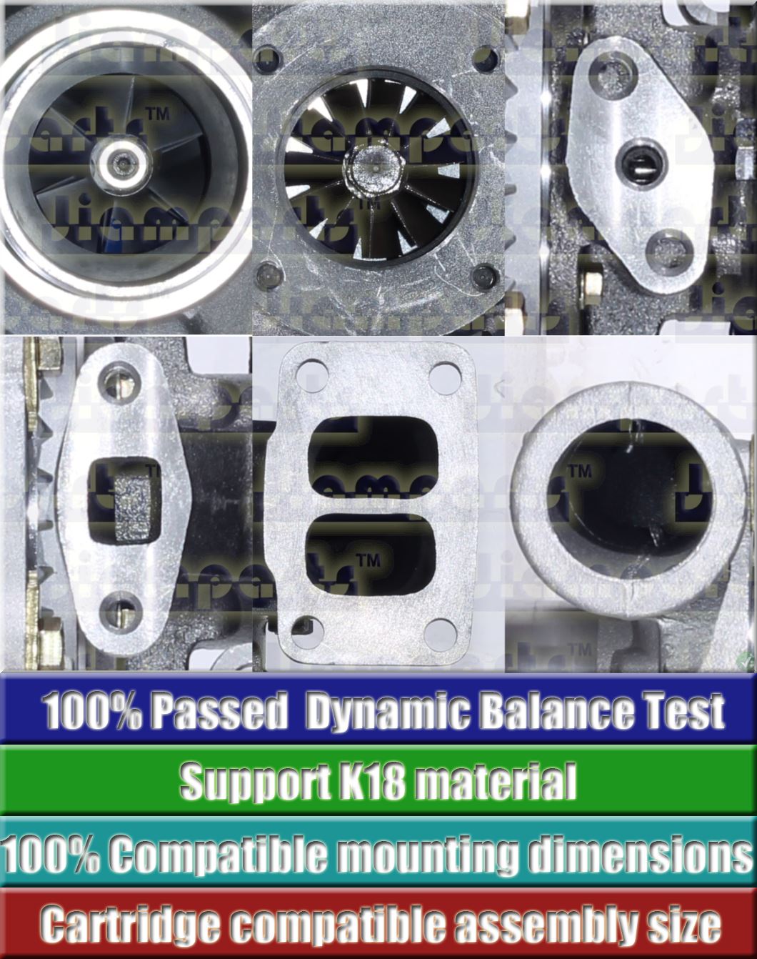 Description image:Turbocharger TA3137 700836-1